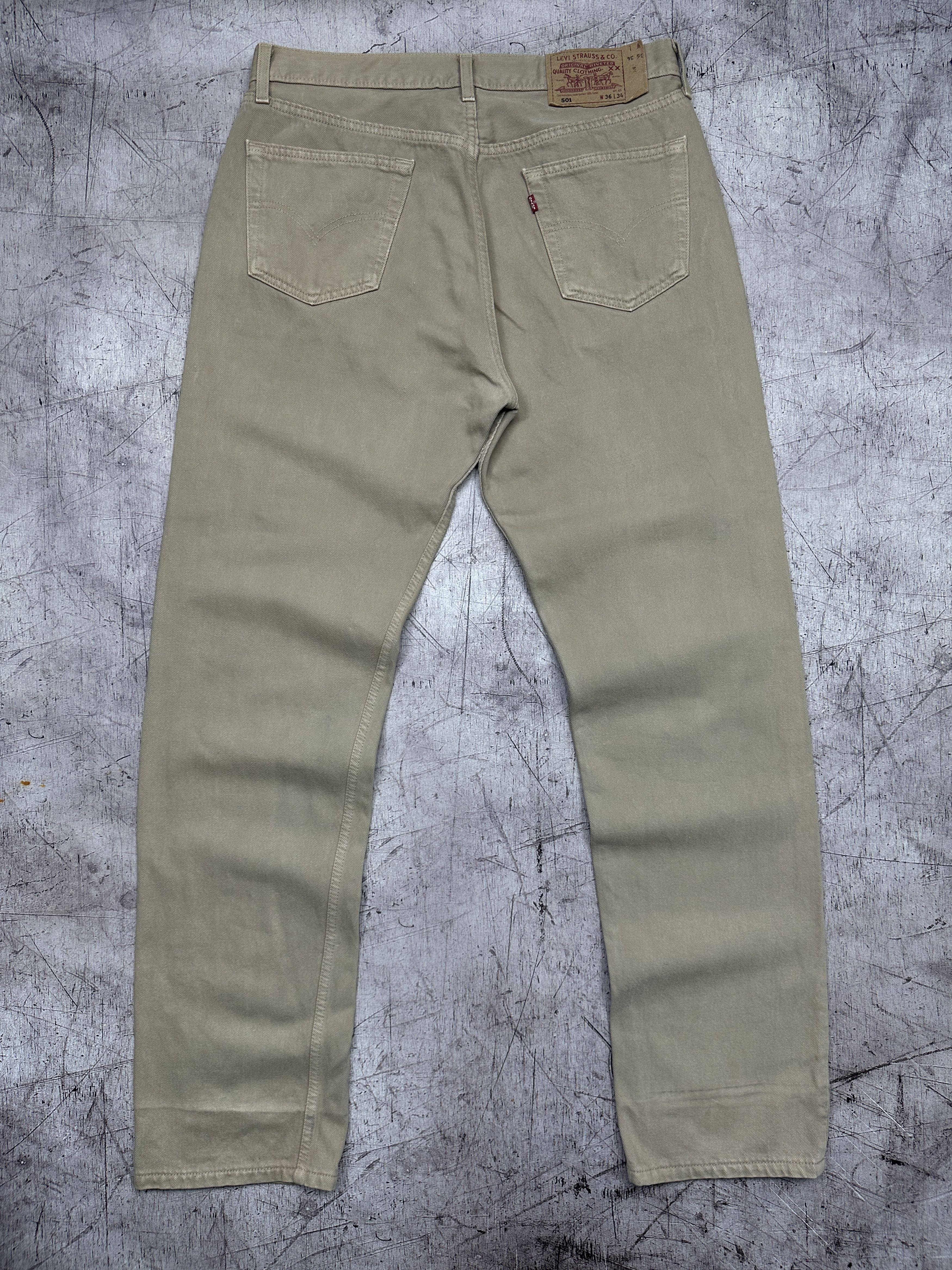 Levi's Levi's 501 Vintage Mens Denim Pants Jeans Size 36 x 34 Size US 36 / EU 52 - 1 Thumbnail