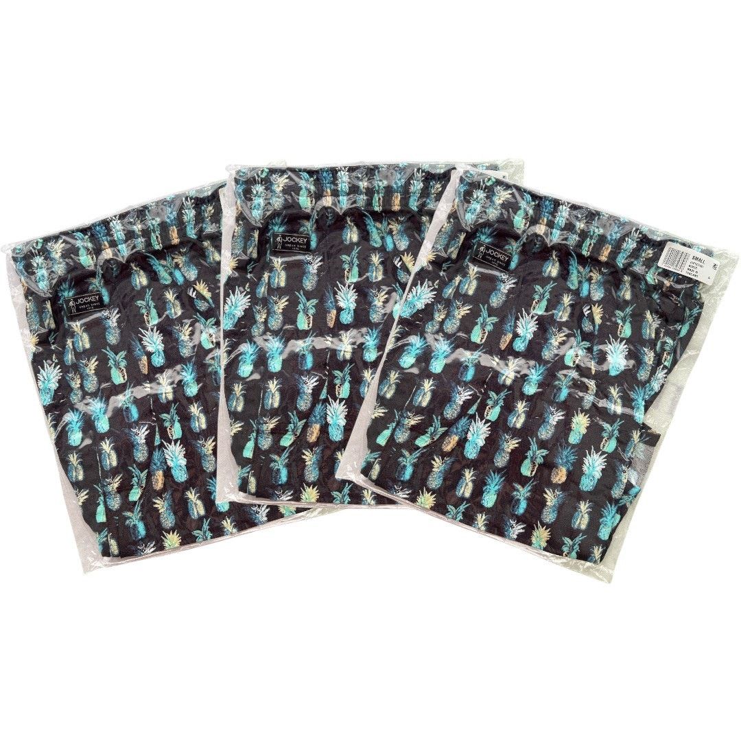 Jockey Lot 3 Jokcye Printed Boxer Short, S Size ONE SIZE - 3 Thumbnail