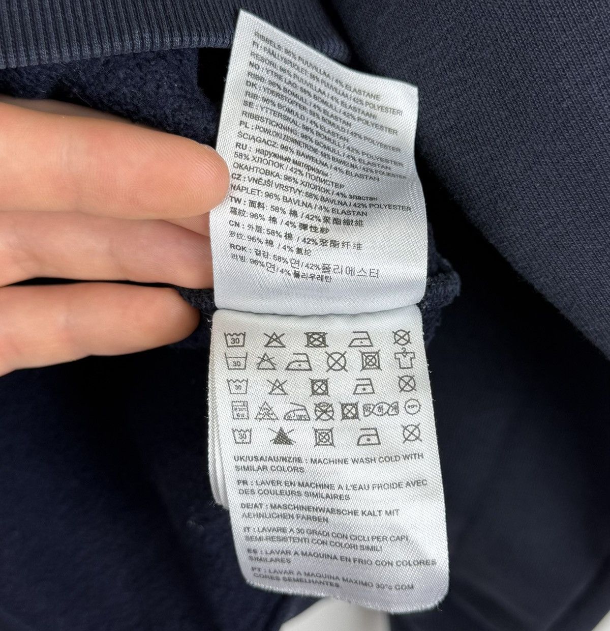 Carhartt Carhartt WIP Hooded Chase Sweat Hoodie Blue Long Sleeve Top Size US M / EU 48-50 / 2 - 10 Thumbnail