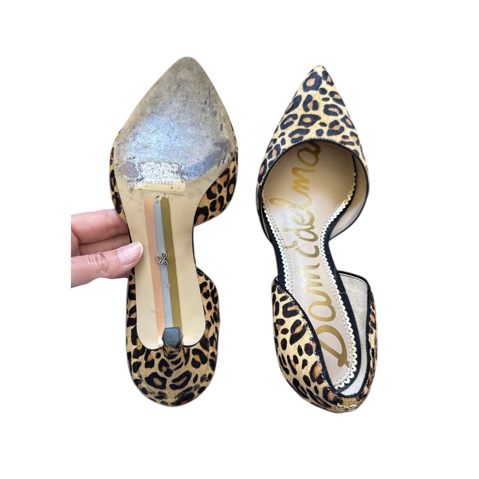 Sam Edelman Sam Edelman Women's Jaina Leopard Pump size 6 Size US 6 / IT 36 - 10 Thumbnail