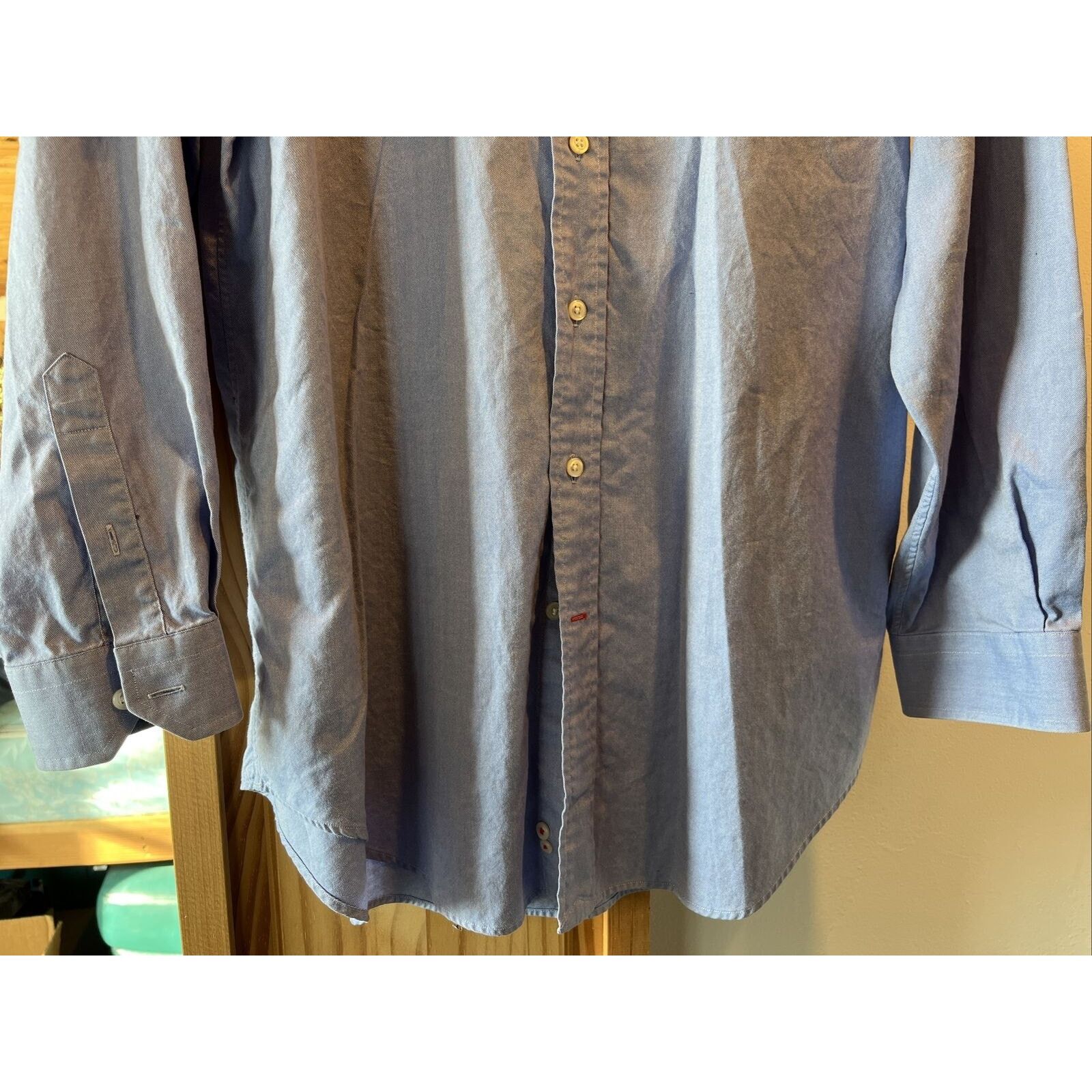Daniel Cremieux Daniel Cremieux Men’s 16 35 blue LS cotton richard shirt Size US L / EU 52-54 / 3 - 9 Thumbnail