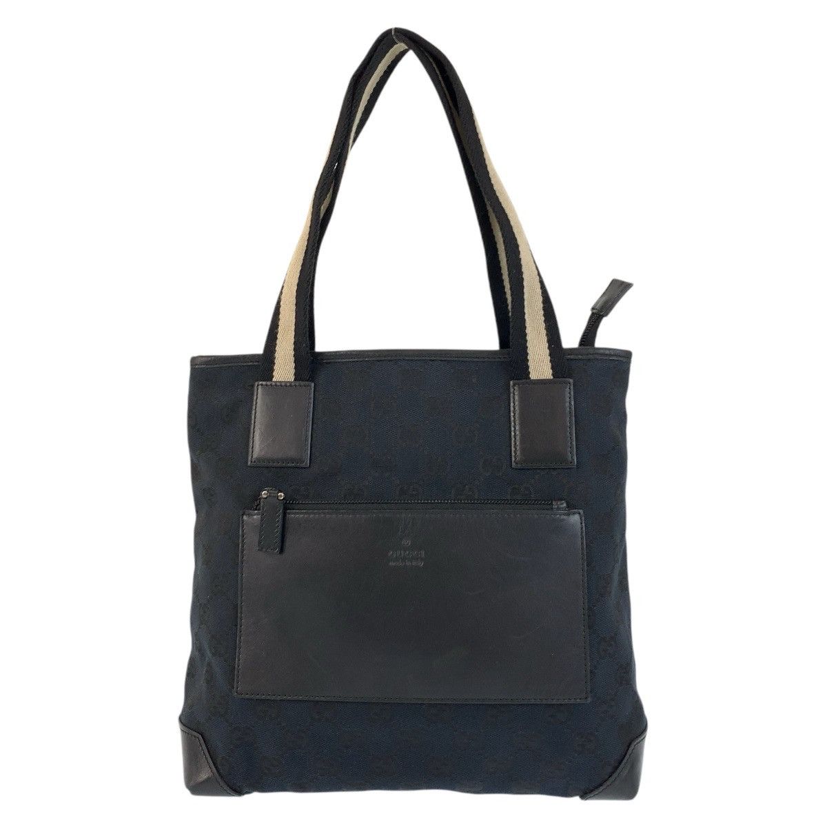 Gucci Gucci GG Canvas/leather Sheline 2Way Tote Bag 019 0402 Canvas Shoulder Bag 019 0402 in Black, Women's