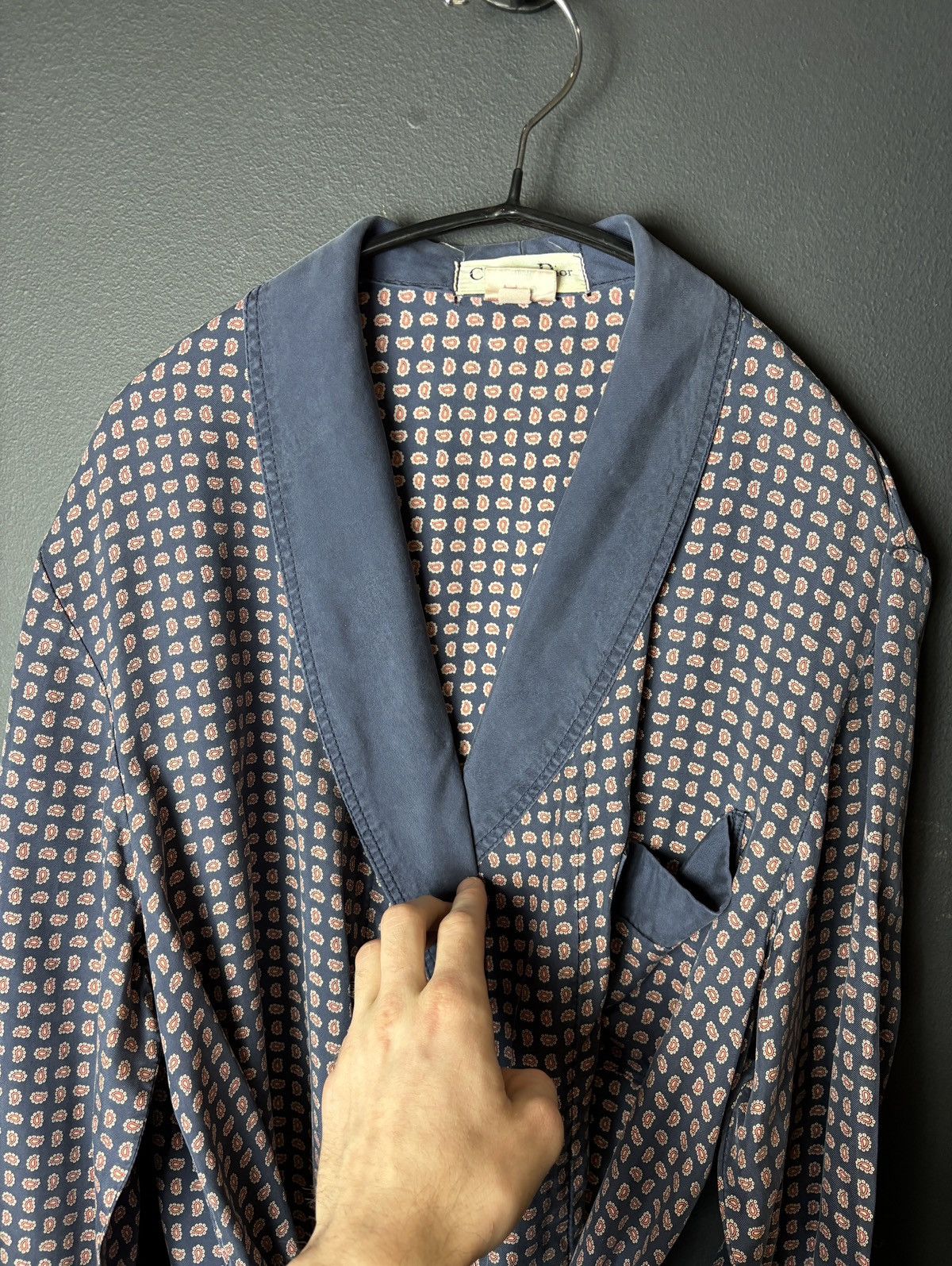 Christian Dior Monsieur Vintage Christian Dior Silk Robe Sleep Gown House Coat 80s Size US M / EU 48-50 / 2 - 6 Thumbnail