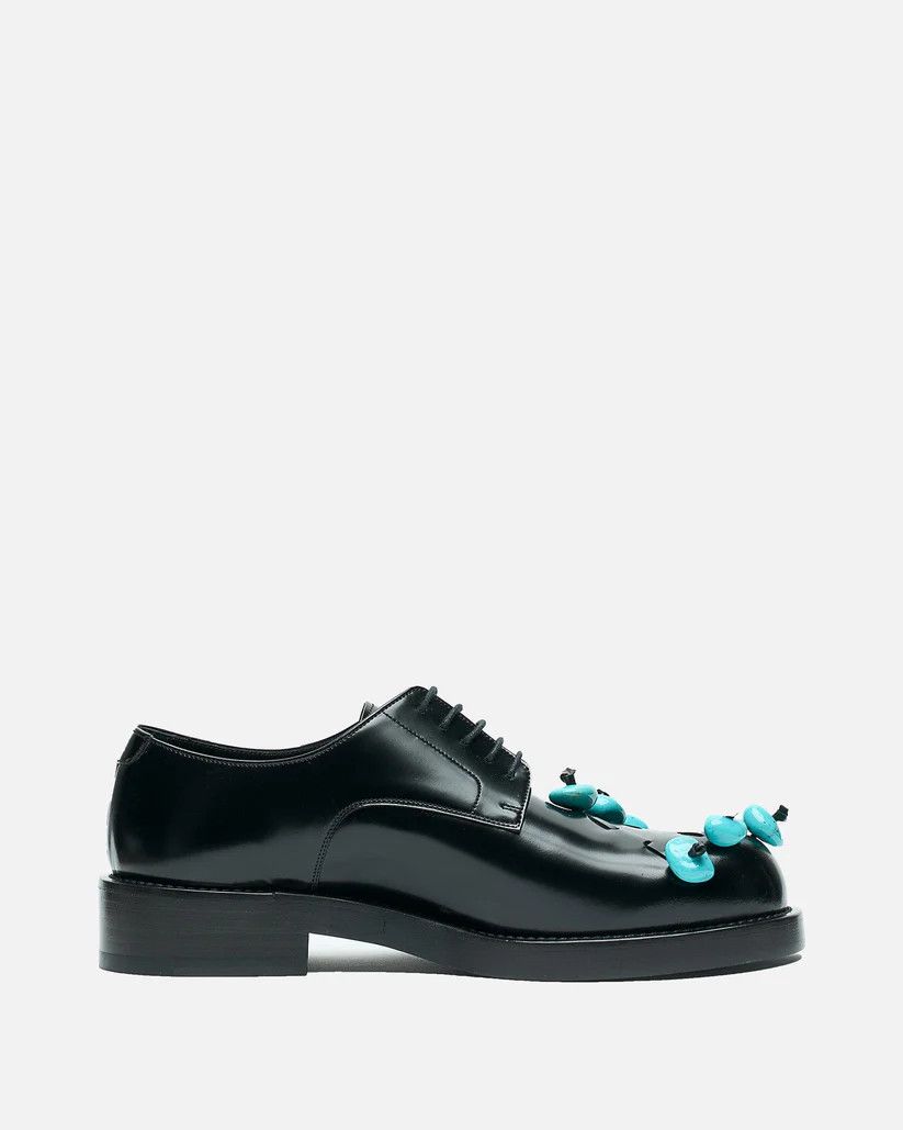 Namacheko o1s1v1r1oon0825 Stone Derby in Black Size US 9 / EU 42 - 2 Thumbnail