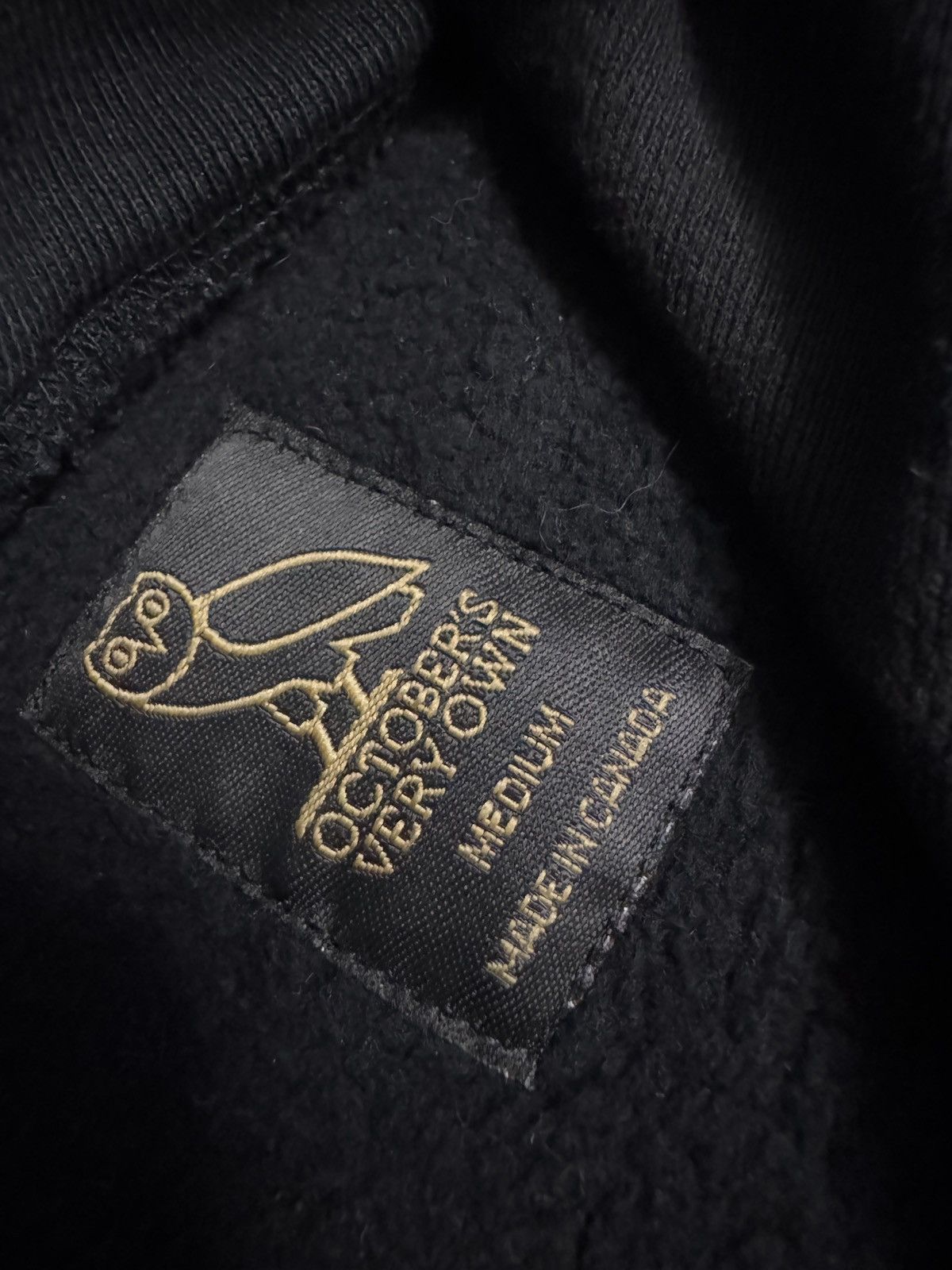 October's Very Own Vintage OVO Owl Hoodie Embroidered - Medium Size US M / EU 48-50 / 2 - 5 Thumbnail