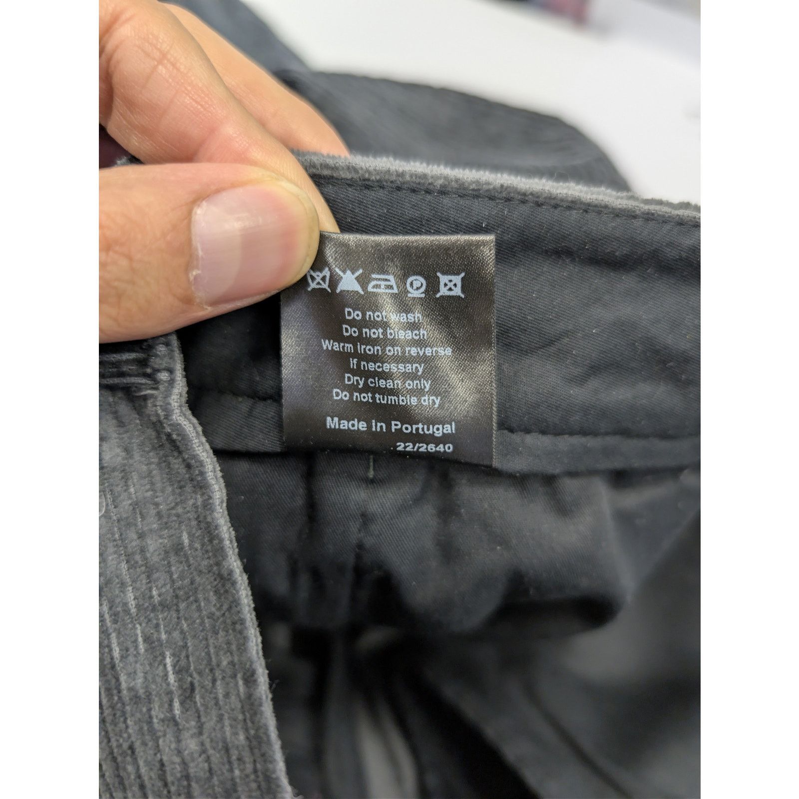 Todd Snyder o1rshd1 CC20 Corduroy Pleated Pants in Grey Size US 32 / EU 48 - 15 Thumbnail
