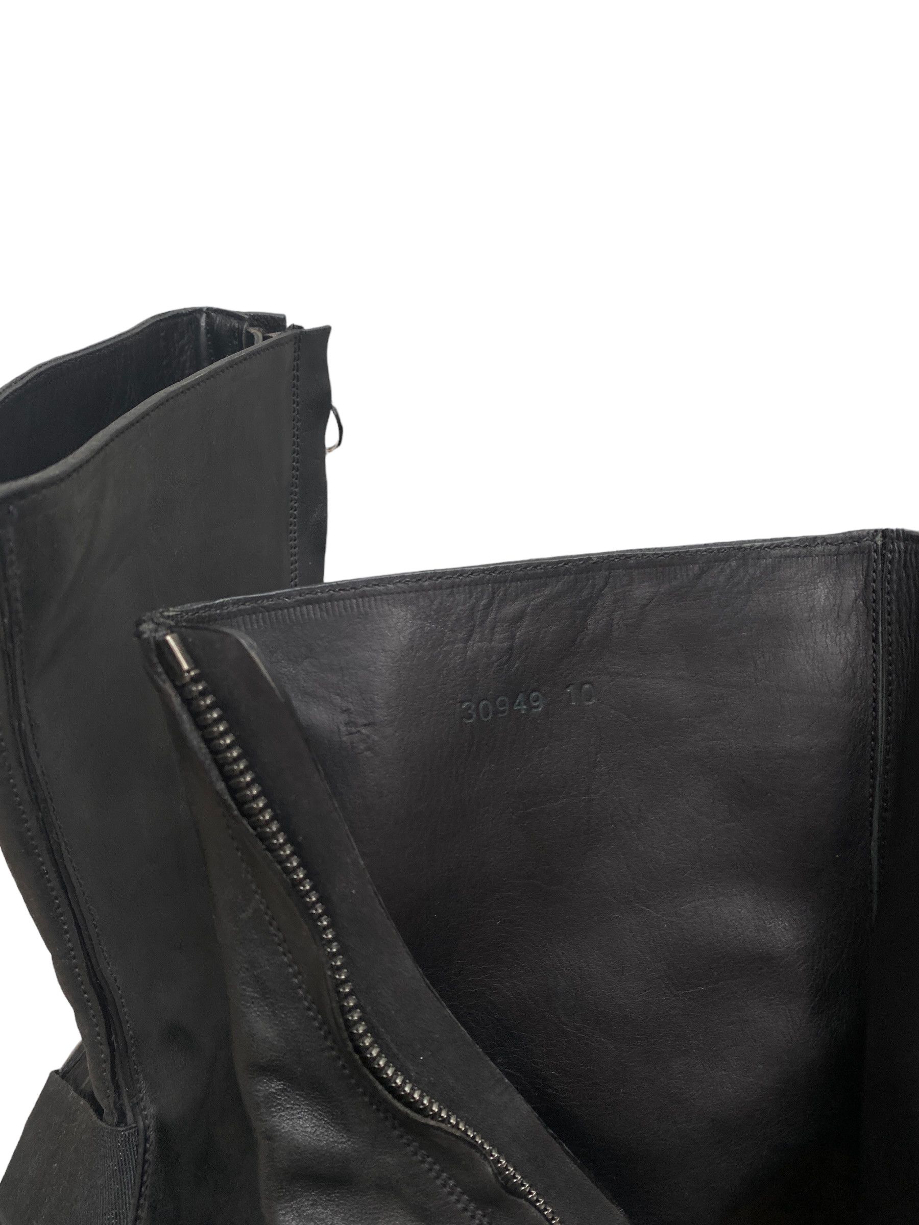 Premiata Black Leather Strap Studded boots Size US 10 / EU 43 - 9 Thumbnail