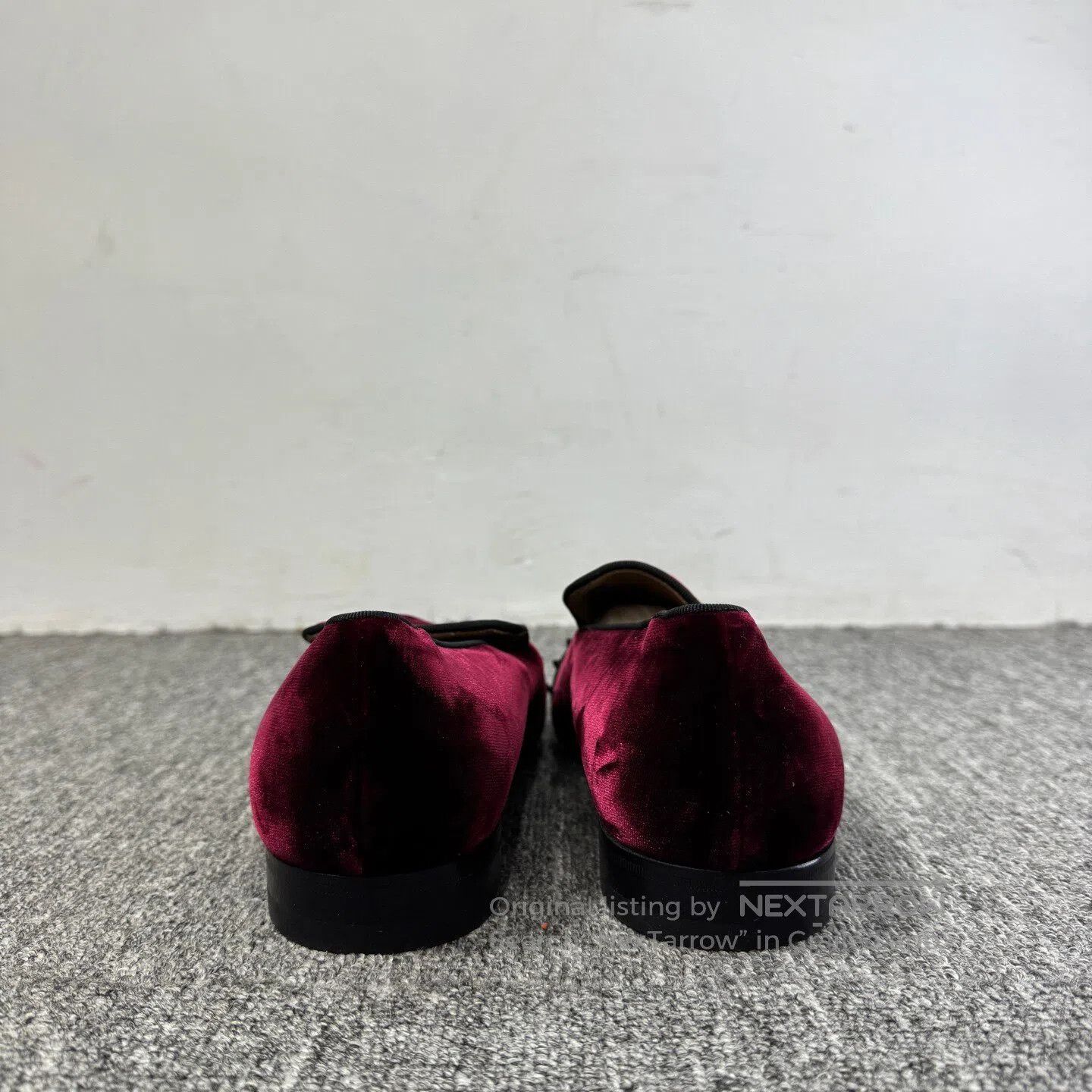 Christian Louboutin Christian Louboutin Rivet velvet loafers| Size US 7.5 / EU 40-41 - 3 Thumbnail