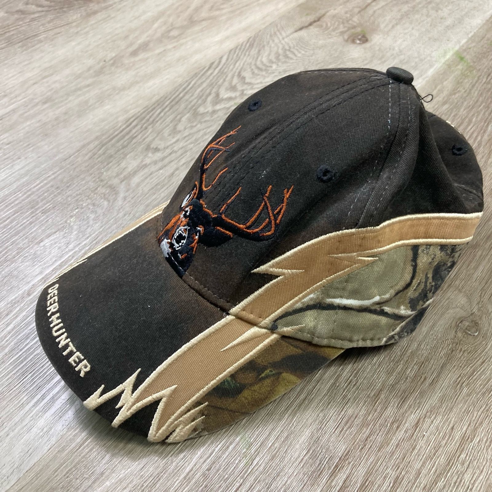 Other Buck Wear Men's Black Camouflage Deer Hunter Baseball Size ONE SIZE - 6 Thumbnail