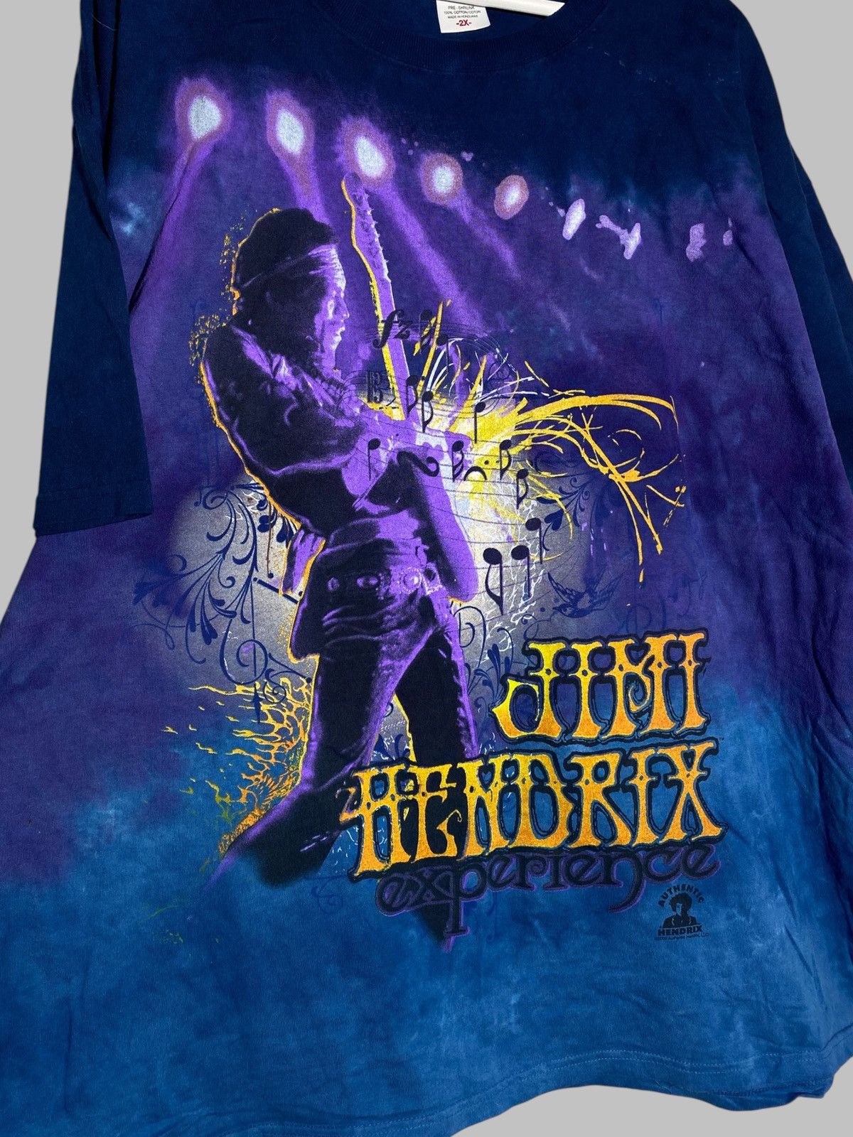 Liquid Blue Vintage Liquid Blue Jimi Hendrix Experience 2006 Tie Dye Tee Size US XXL / EU 58 / 5 - 3 Thumbnail