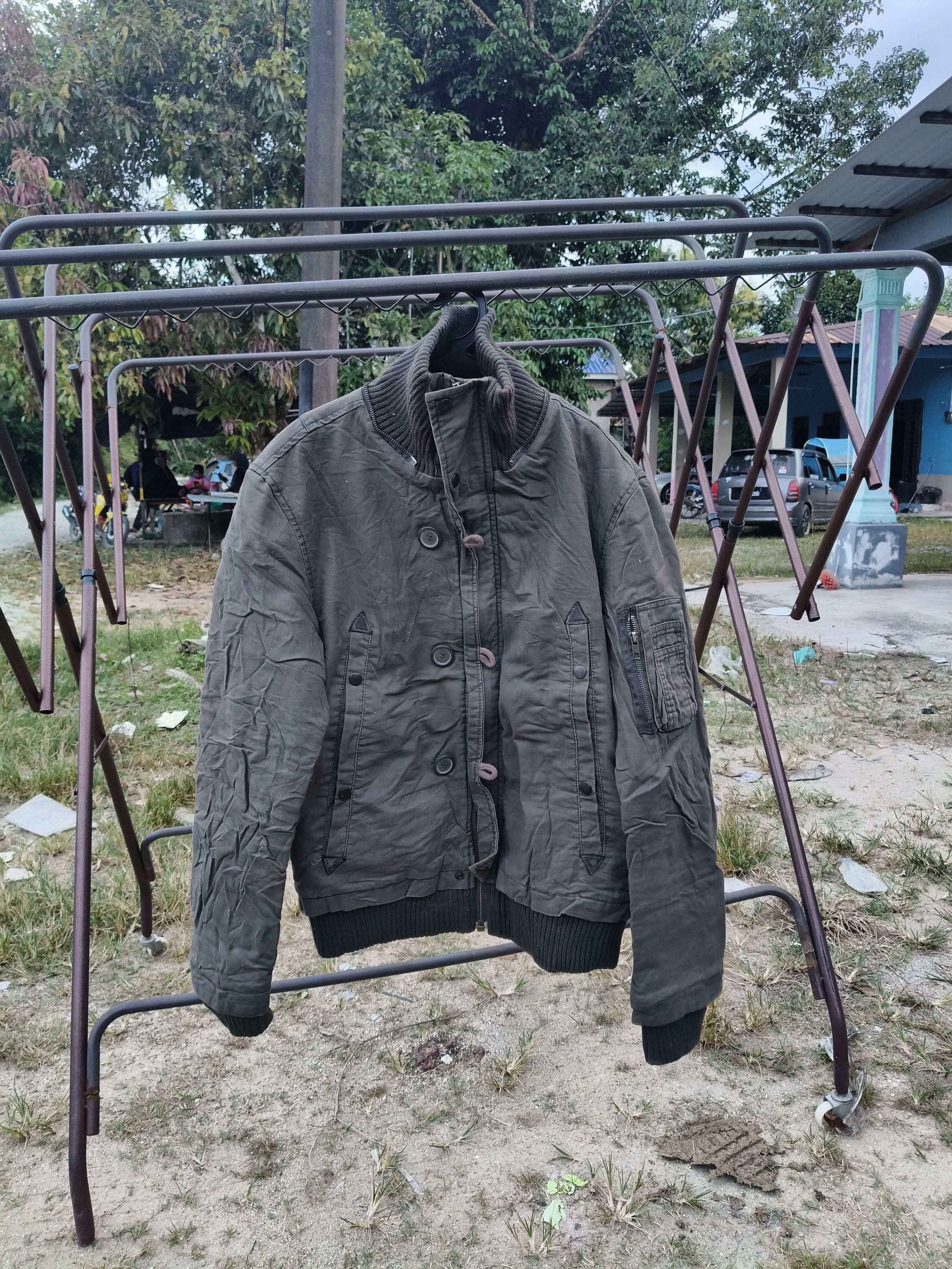 Japanese Brand PTTP Japanese Bomber Jacket Style Size US L / EU 52-54 / 3 - 1 Thumbnail