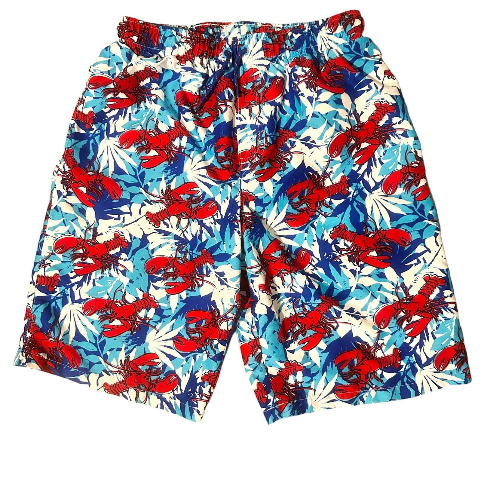 Other Wonder Nation Lobster Print Bathing Suit Swimsuit 14-16 XL | Grailed