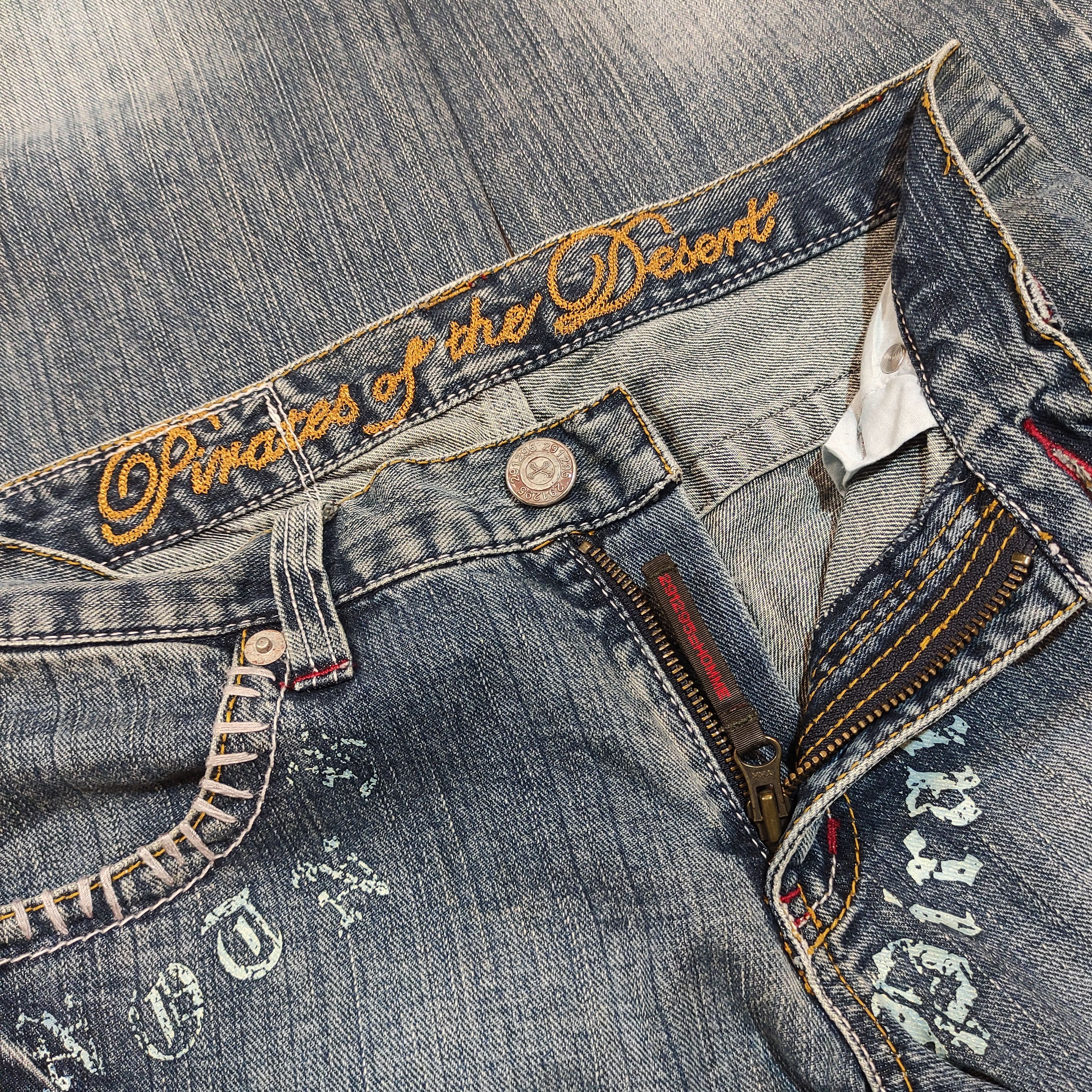 291295=Homme 291259 = Homme Distressed Denim — Y2K Japanese Punk Size US 30 / EU 46 - 10 Thumbnail