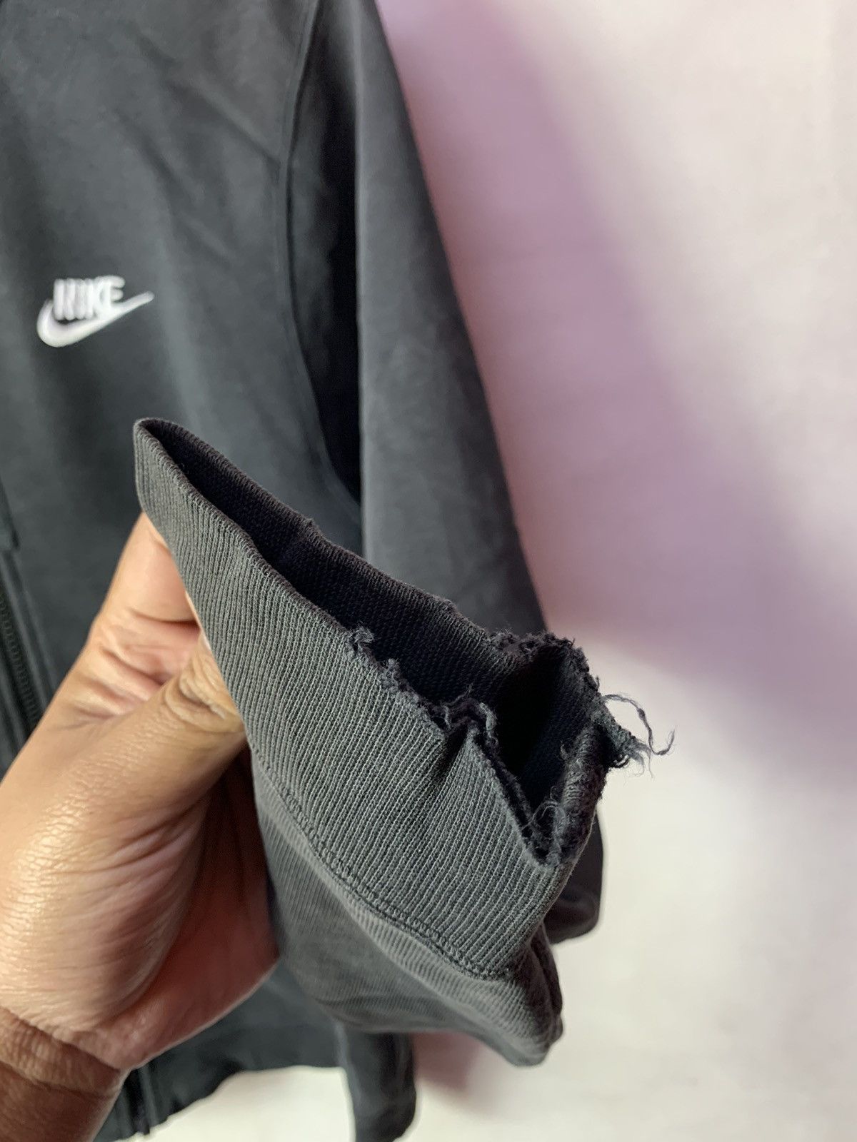 Nike 🔥Nike Small Swoosh Hoodie Zipper Sweater Sweatshirt Size US S / EU 44-46 / 1 - 6 Thumbnail