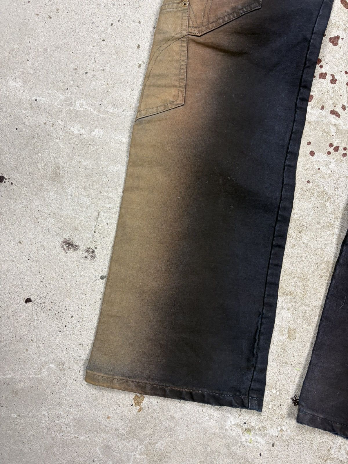 Dolce & Gabbana FW 2003 Dolce & Gabbana Utility Bronze Gradient Cargo Pants Size US 30 / EU 46 - 3 Thumbnail