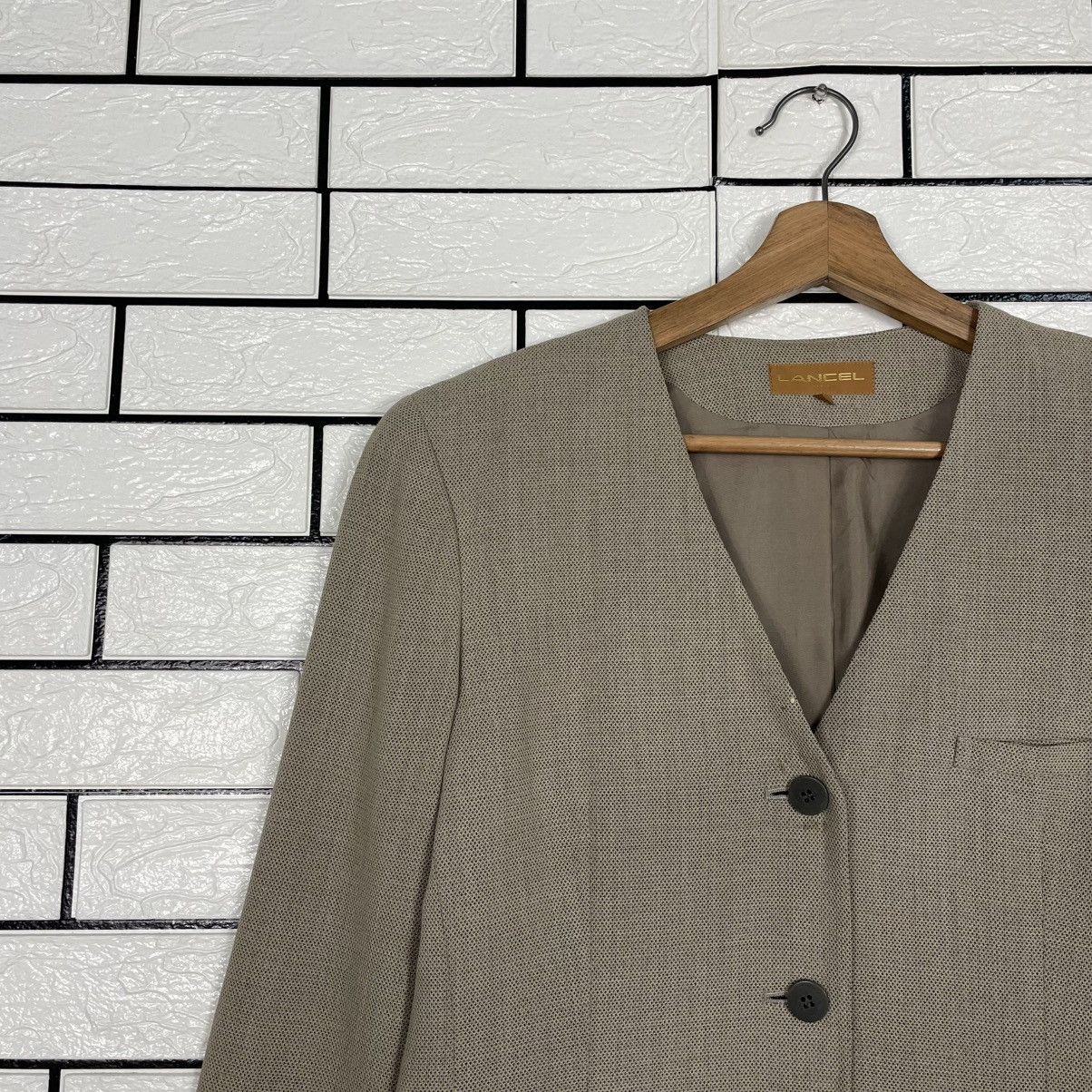 Lancel Lancel Brown Women Jacket Size M / US 6-8 / IT 42-44 - 6 Thumbnail