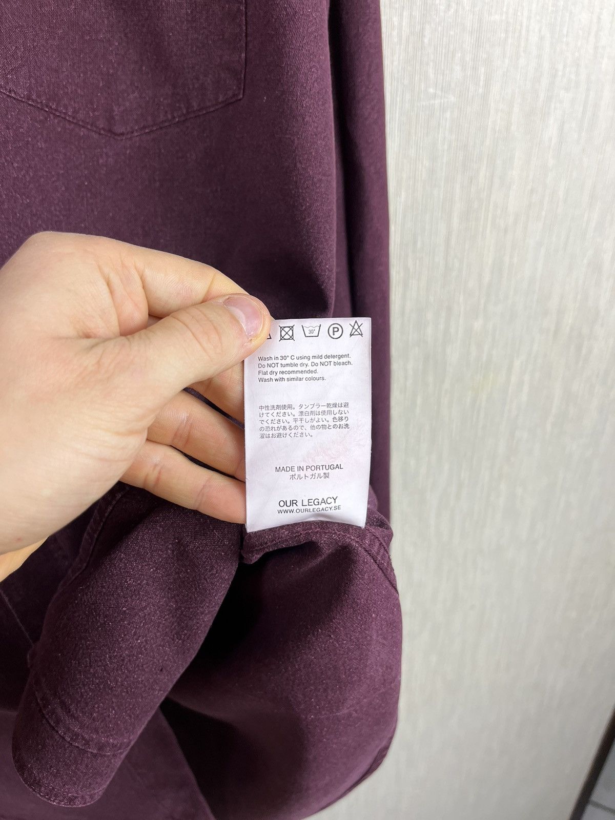 Our Legacy Our Legacy raw silk classic shirt with pocket casual Size US L / EU 52-54 / 3 - 22 Thumbnail