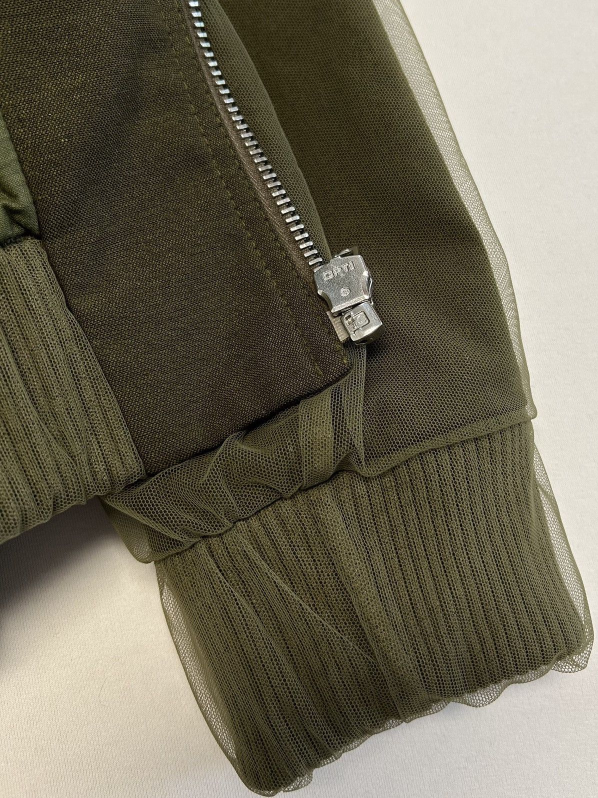 Maison Margiela FW2014 Tull Military Bomber Khaki Size US M / EU 48-50 / 2 - 11 Thumbnail