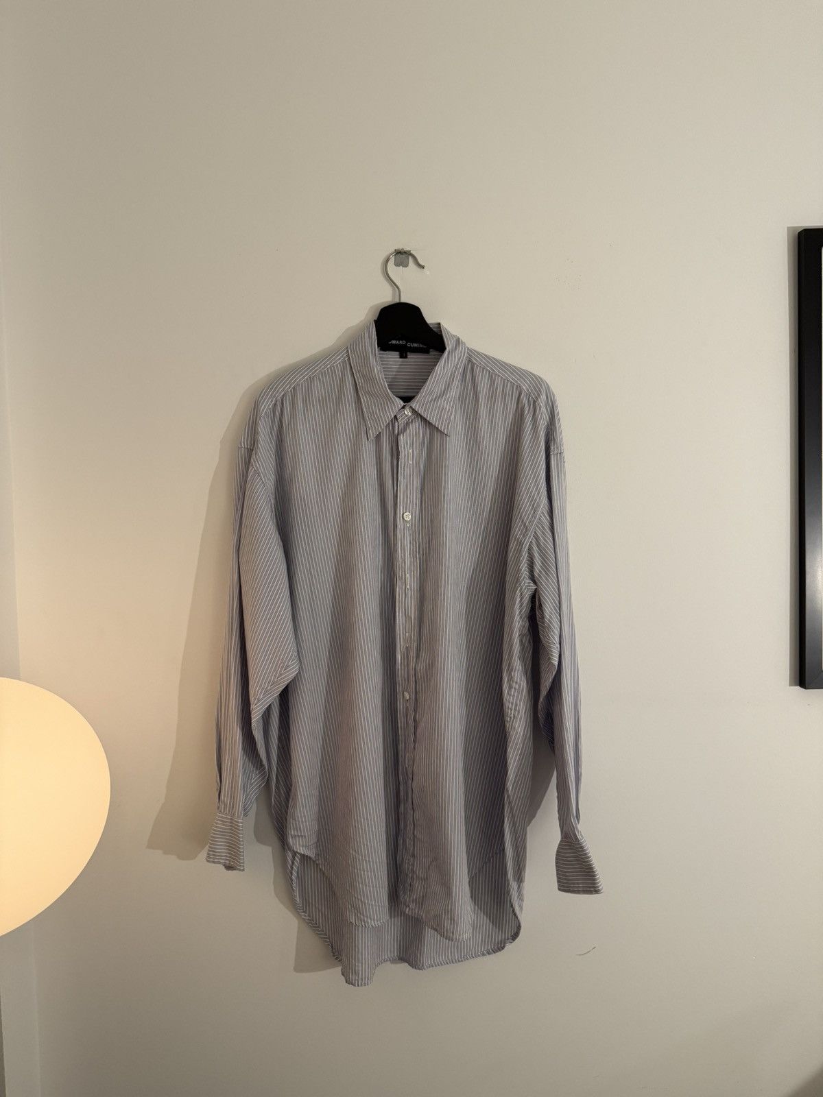 Edward Cuming Striped Shirt Size US XL / EU 56 / 4 - 1 Thumbnail