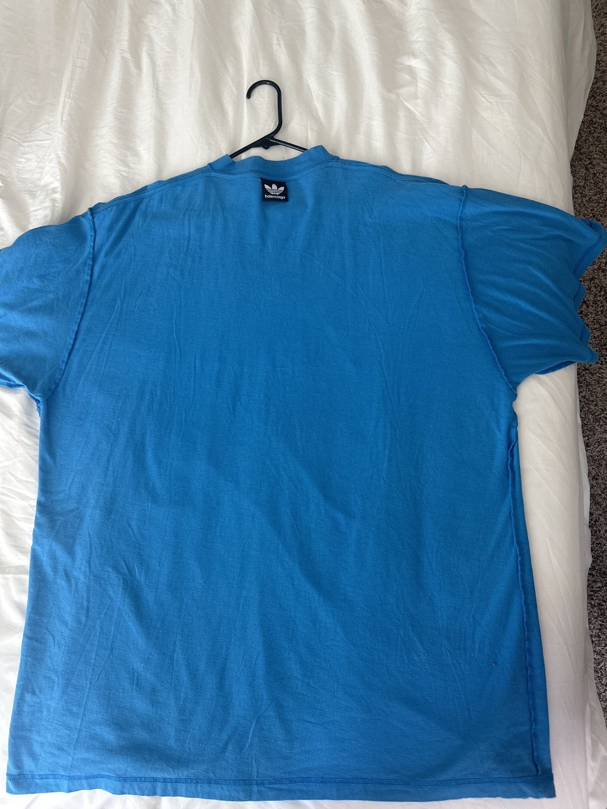 Balenciaga Balenciaga x adidas Unisex T-Shirt Oversized Size US XL / EU 56 / 4 - 2 Thumbnail
