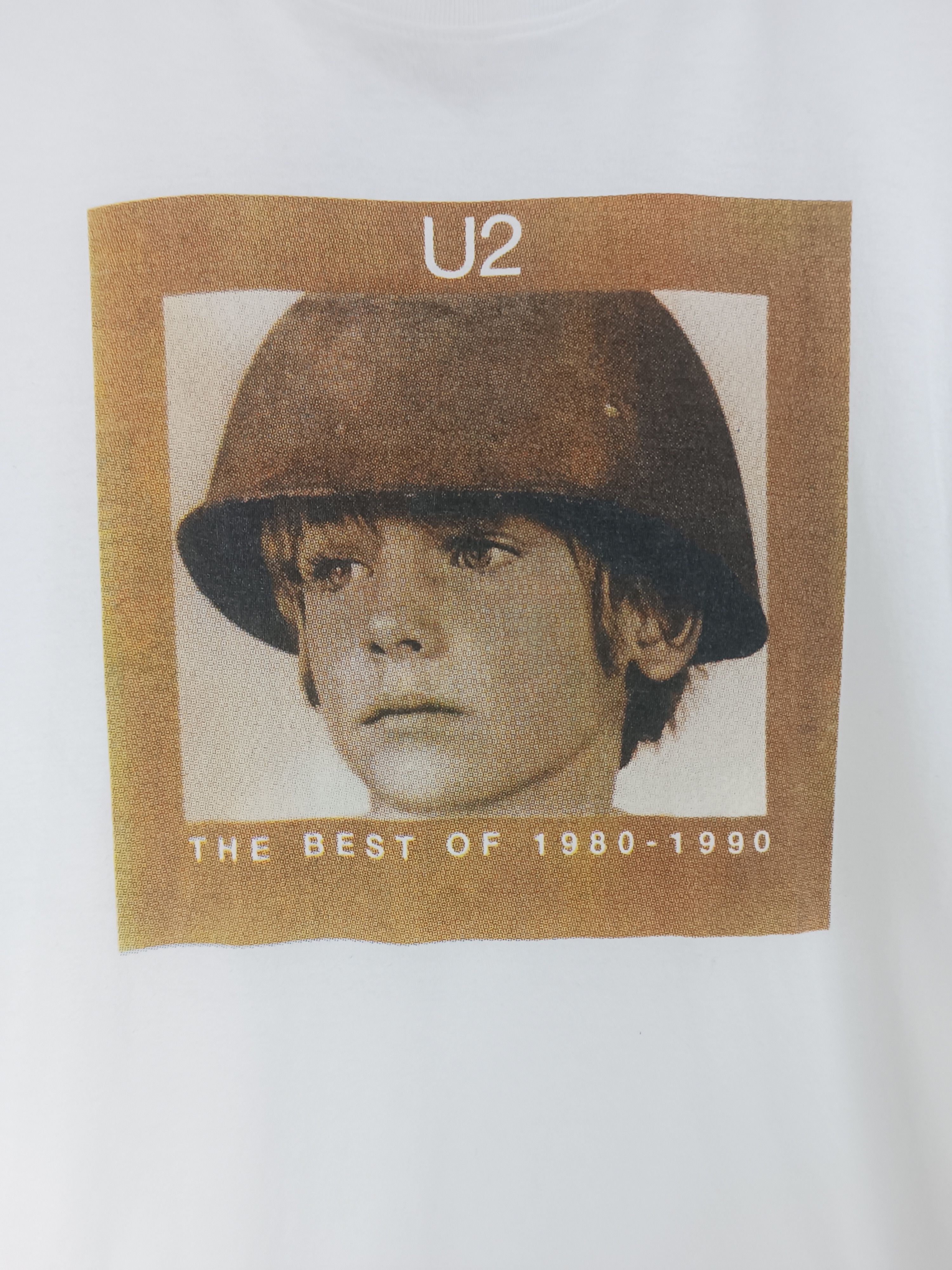 Vintage VINTAGE U2 THE BEST OF ALBUM COVER TEE BON JOVI REM Size US L / EU 52-54 / 3 - 8 Thumbnail
