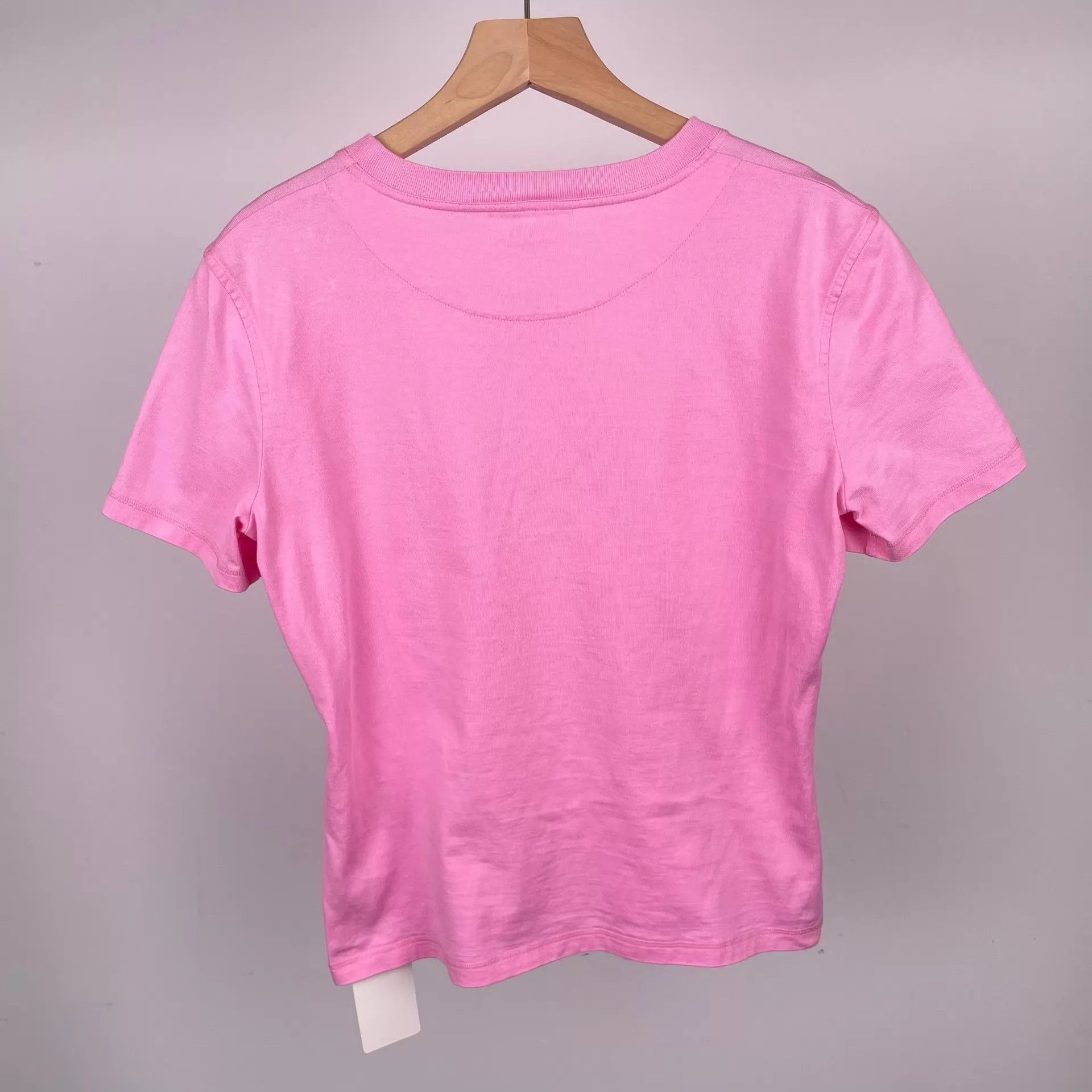 Hermes Hermès Pink Short Sleeve Tee 40 260202VHDLY03 Size M / US 6-8 / IT 42-44 - 2 Thumbnail