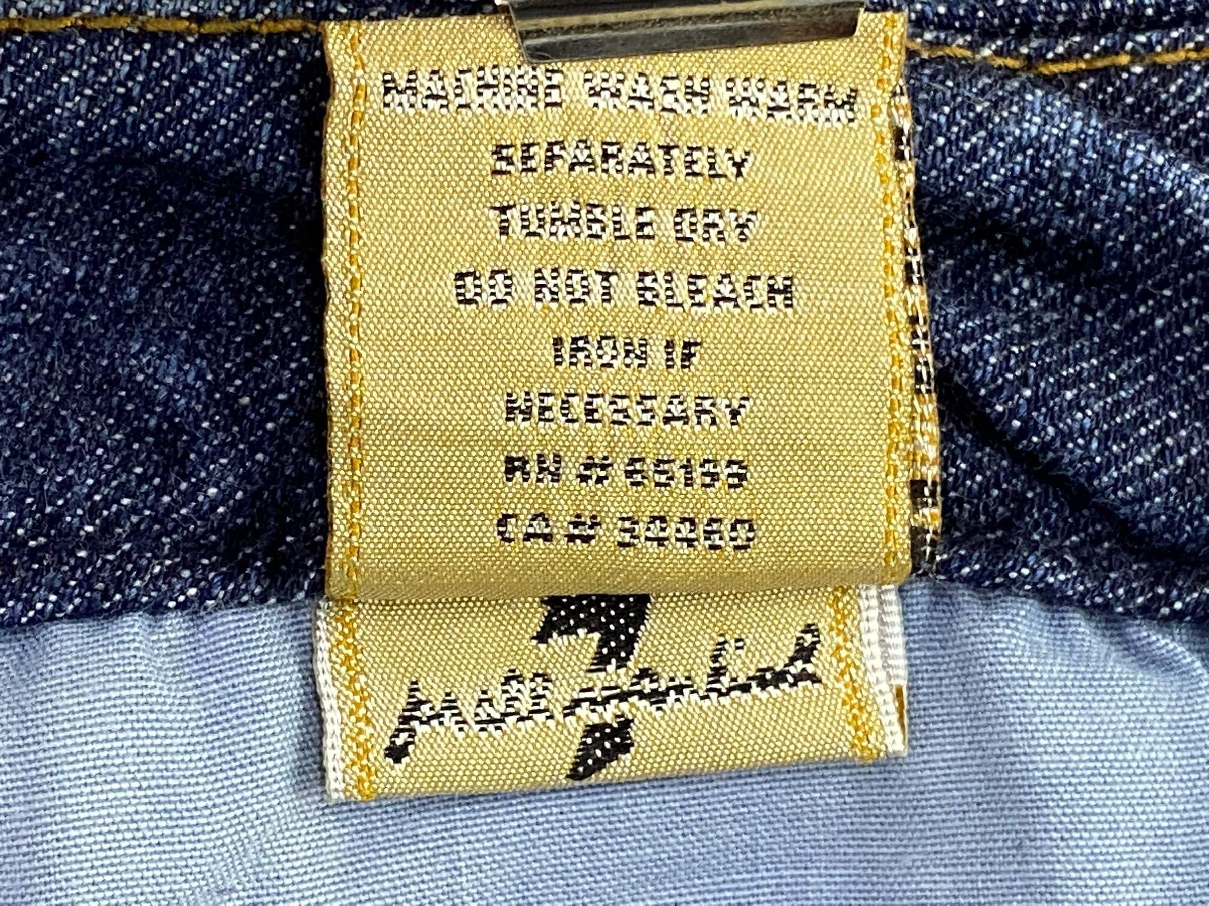 7 For All Mankind × Japanese Brand 7 for all mankind Flare Jeans Bootcut Jeans Size US 28 / EU 44 - 9 Thumbnail