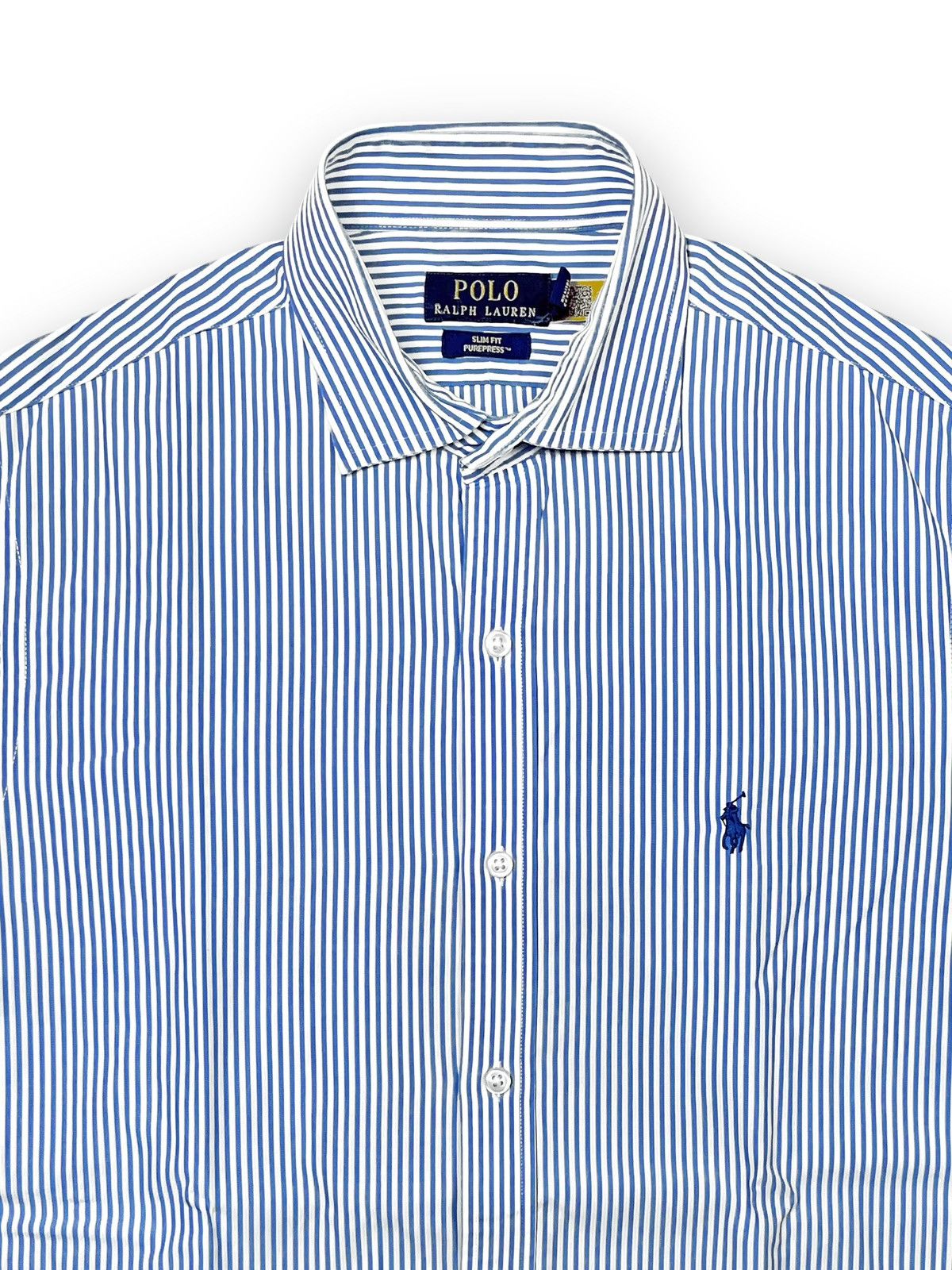 Polo Ralph Lauren Polo Ralph Lauren Poplin Striped Button Down Size US L / EU 52-54 / 3 - 3 Thumbnail