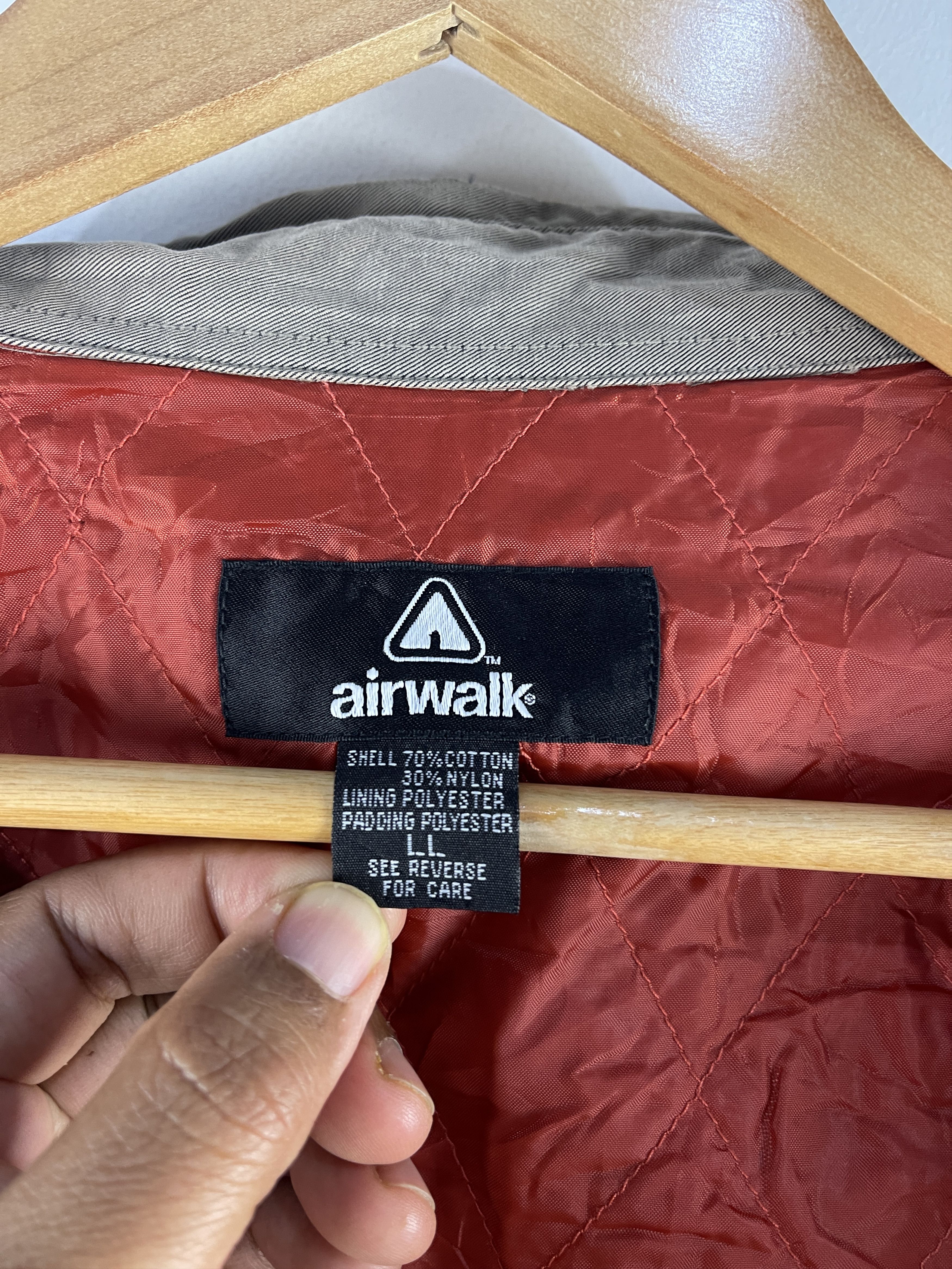 Airwalk Vintage Airwalk Utility Padded Jacket Size US L / EU 52-54 / 3 - 14 Thumbnail