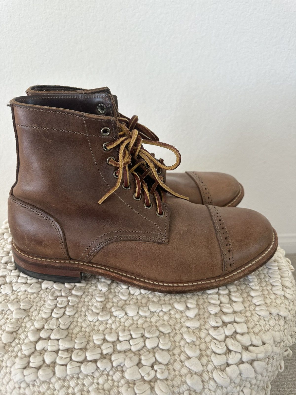 Oak Street Bootmakers Oakstreet Cap-Toe Trench Boot Size US 10.5 / EU 43-44 - 1 Thumbnail