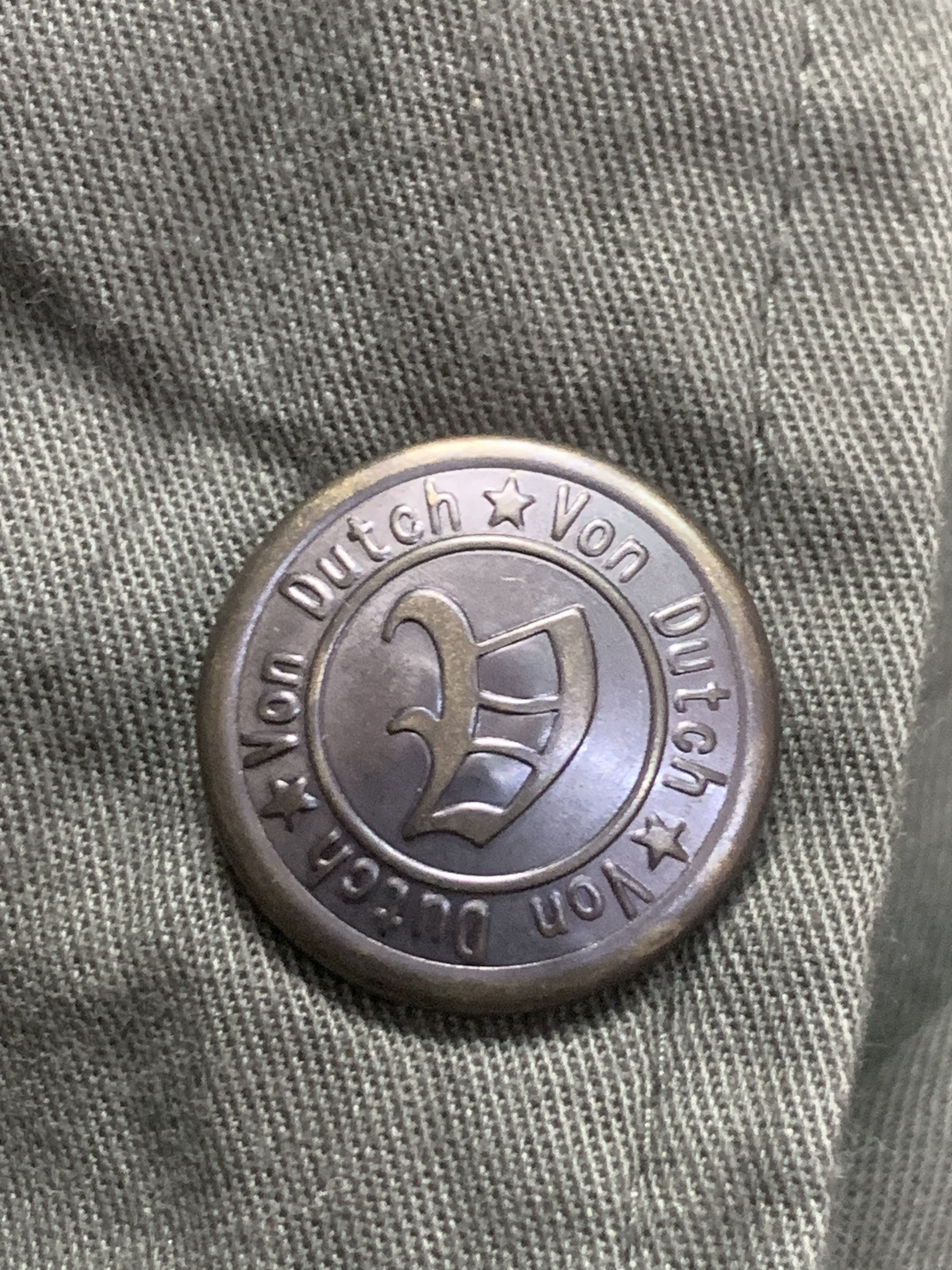 Von Dutch Rare Design Vintage Von Dutch Love Addict Military Parkas Size L / US 10 / IT 46 - 9 Thumbnail