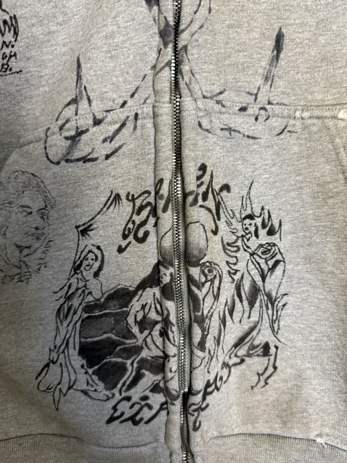 Balenciaga Balenciaga Tattoo Hoodie Size US M / EU 48-50 / 2 - 4 Thumbnail