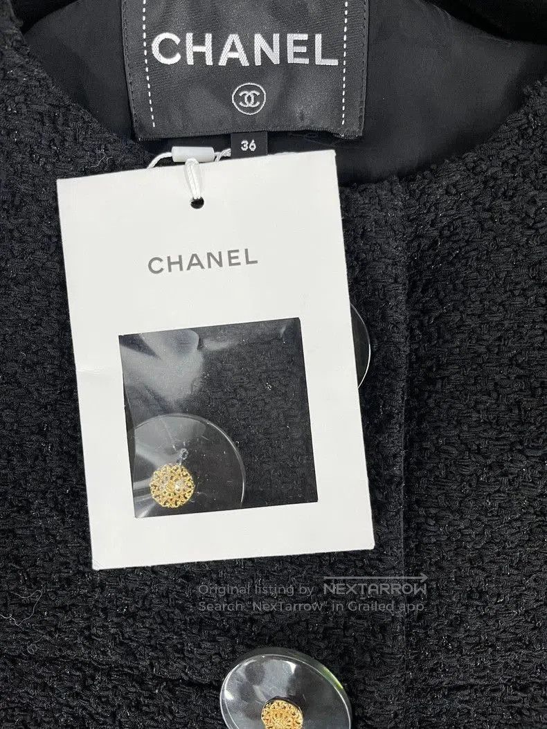 Chanel Chanel Metiers D'Art Black Jacket. Size US M / EU 48-50 / 2 - 4 Thumbnail
