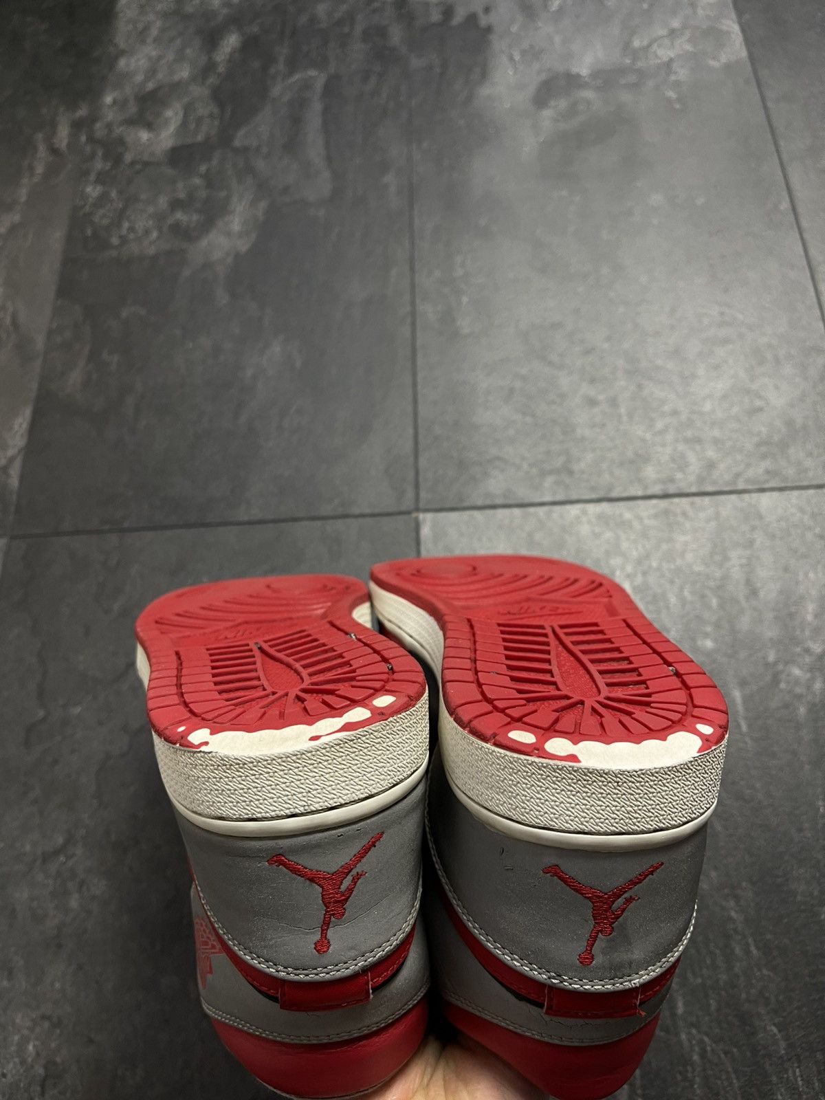 Streetwear Vintage Nike air jordan 1 mid fire red reflective Size US 10 / EU 43 - 17 Thumbnail