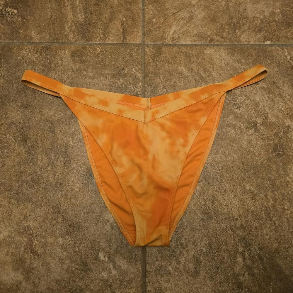 Designer Orange Creamsicle LA HEARTS Bikini Bottoms Size ONE SIZE - 1 Thumbnail