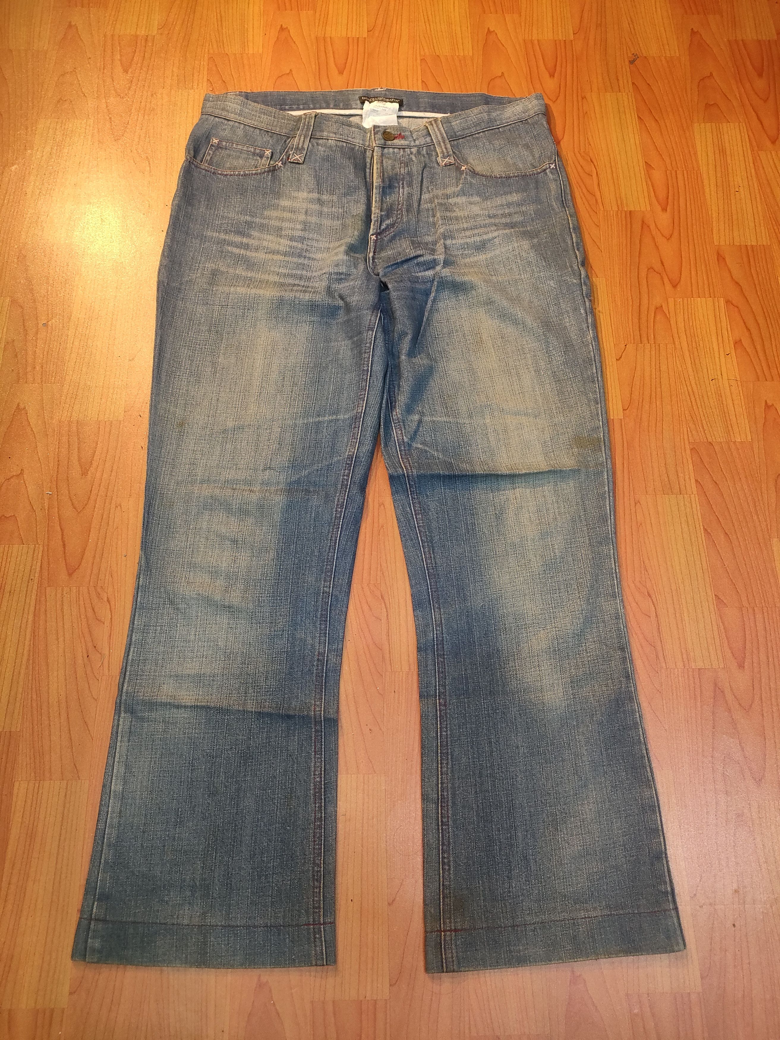 Dolce & Gabbana × If Six Was Nine D&G Dolce And Gabbana Flare Jeans Size US 36 / EU 52 - 1 Thumbnail