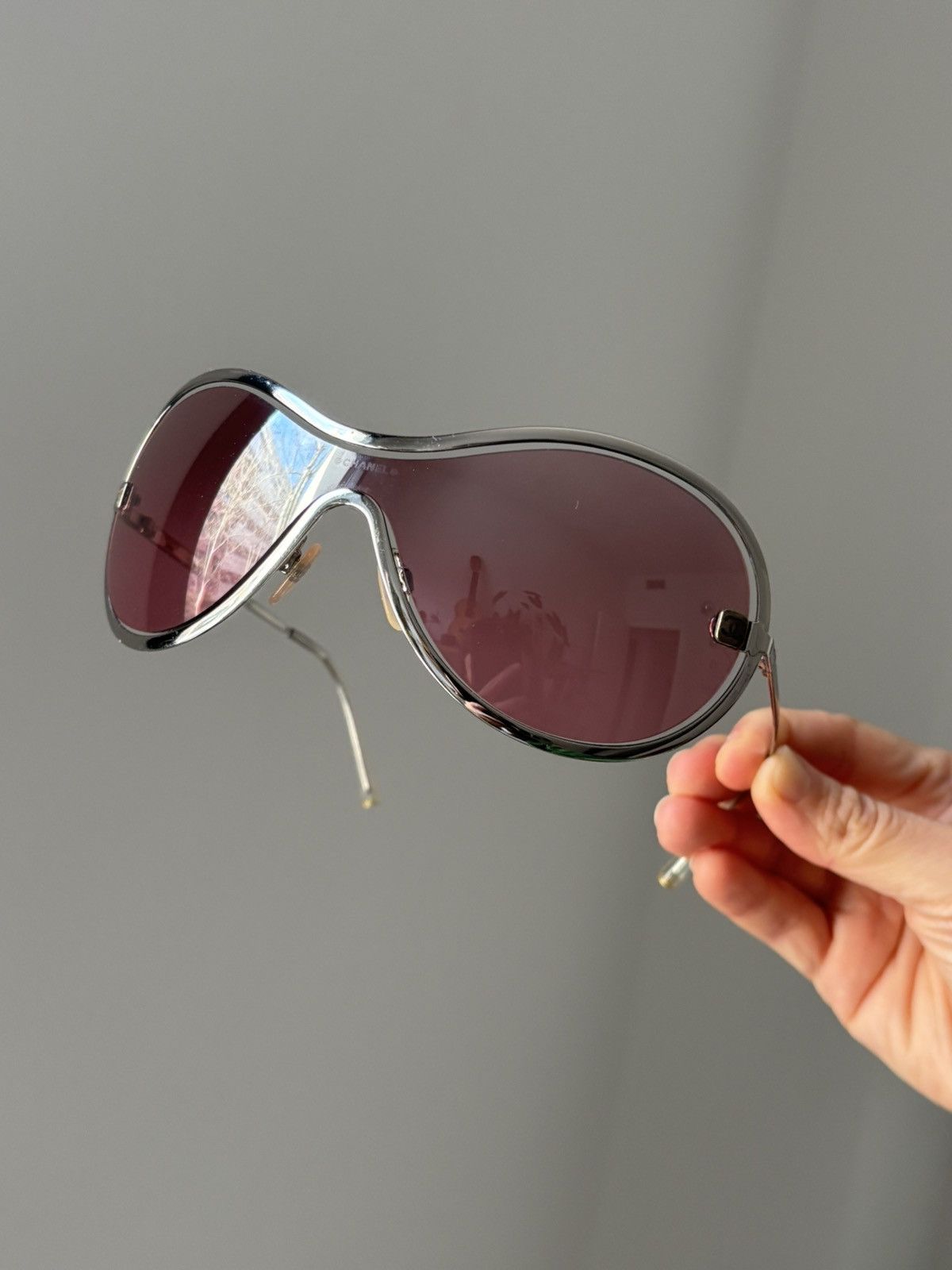 Chanel Chanel Sunglasses 4031 Rhinestone CC 4017 Rimless Vintage Size ONE SIZE - 2 Thumbnail