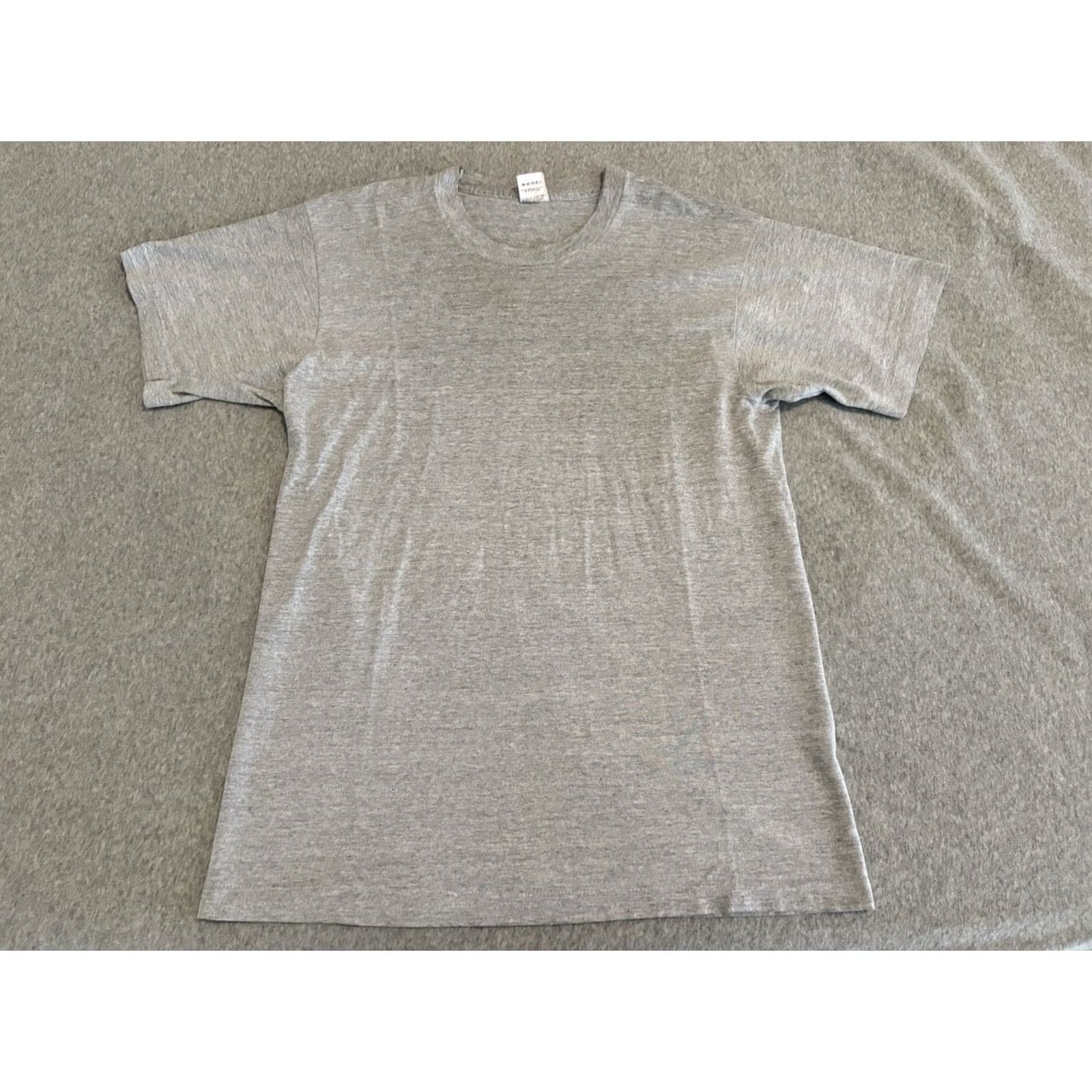 Fruit Of The Loom VINTAGE Fruit of the Loom T-Shirt Palm Springs Grand Prix Gray 90s Cars Racing Large Mens Size US L / EU 52-54 / 3 - 3 Thumbnail