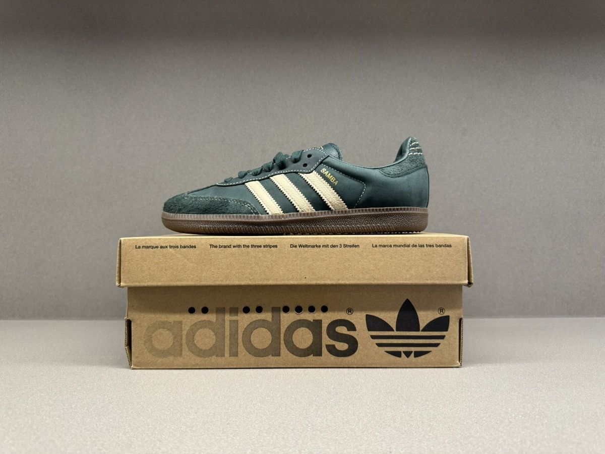 Adidas Adidas Samba OG Mineral Green Crystal Sand Women’s Size US 6 / IT 36 - 2 Thumbnail
