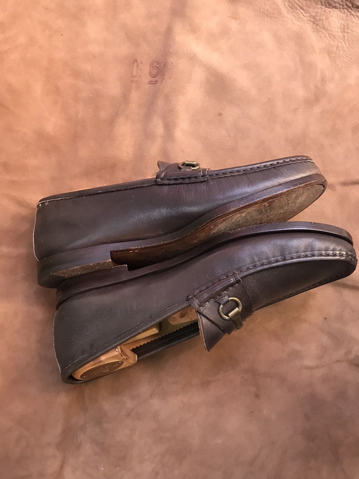 Velasca VELASCA MILANO HORSEBITE LIGHTWEIGHT LEATHER LOAFERS Size US 11 / EU 44 - 7 Thumbnail