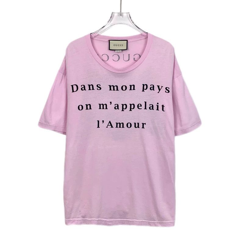Gucci Gucci Pink logo skull print round-neck short-sleeved T-shir Size US XS / EU 42 / 0 - 1 Thumbnail