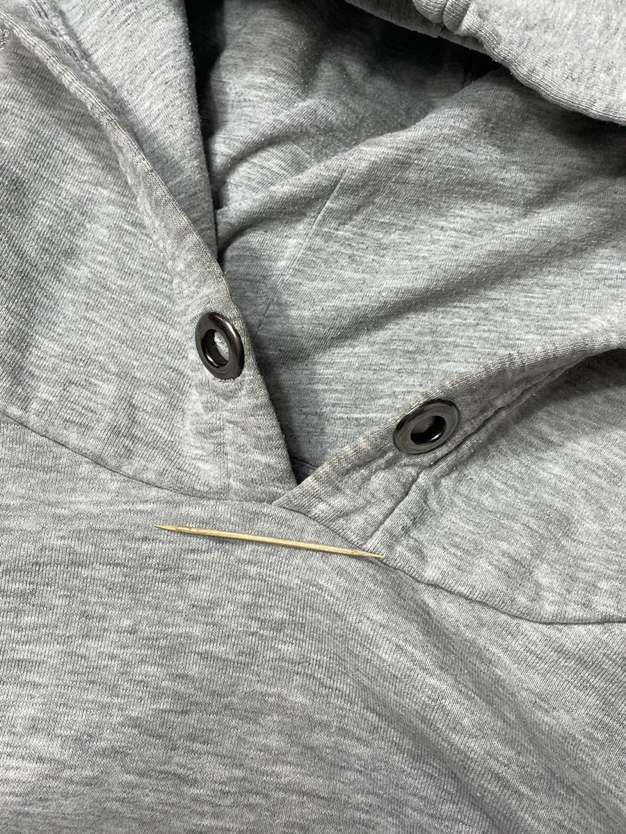 Vintage Vintage Y2K Thick Basic Hoodie Boxy Fit Size XS / US 0-2 / IT 36-38 - 6 Thumbnail