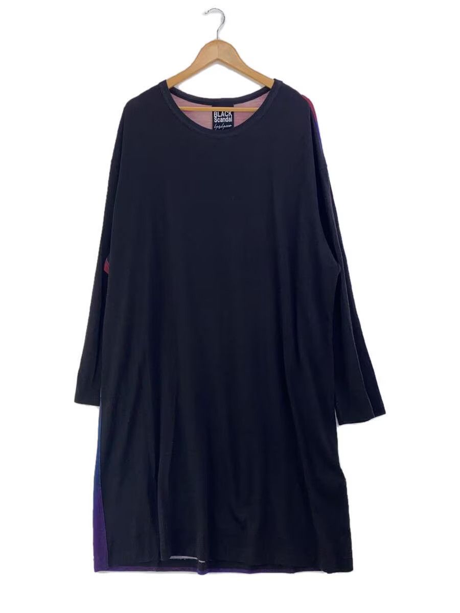 Yohji Yamamoto BLACK Scandal Yohji Yamamoto long sleeve t-shirt Size US L / EU 52-54 / 3 - 1 Thumbnail