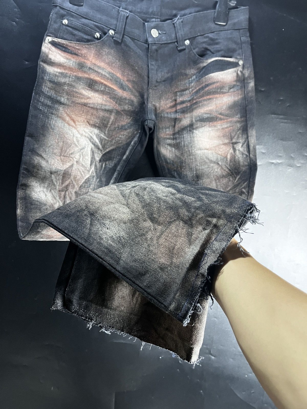 Tornado Mart 🖤 BINDING OFFER 🖤 tornado mart mudmax flare jeans Size US 31 - 5 Thumbnail