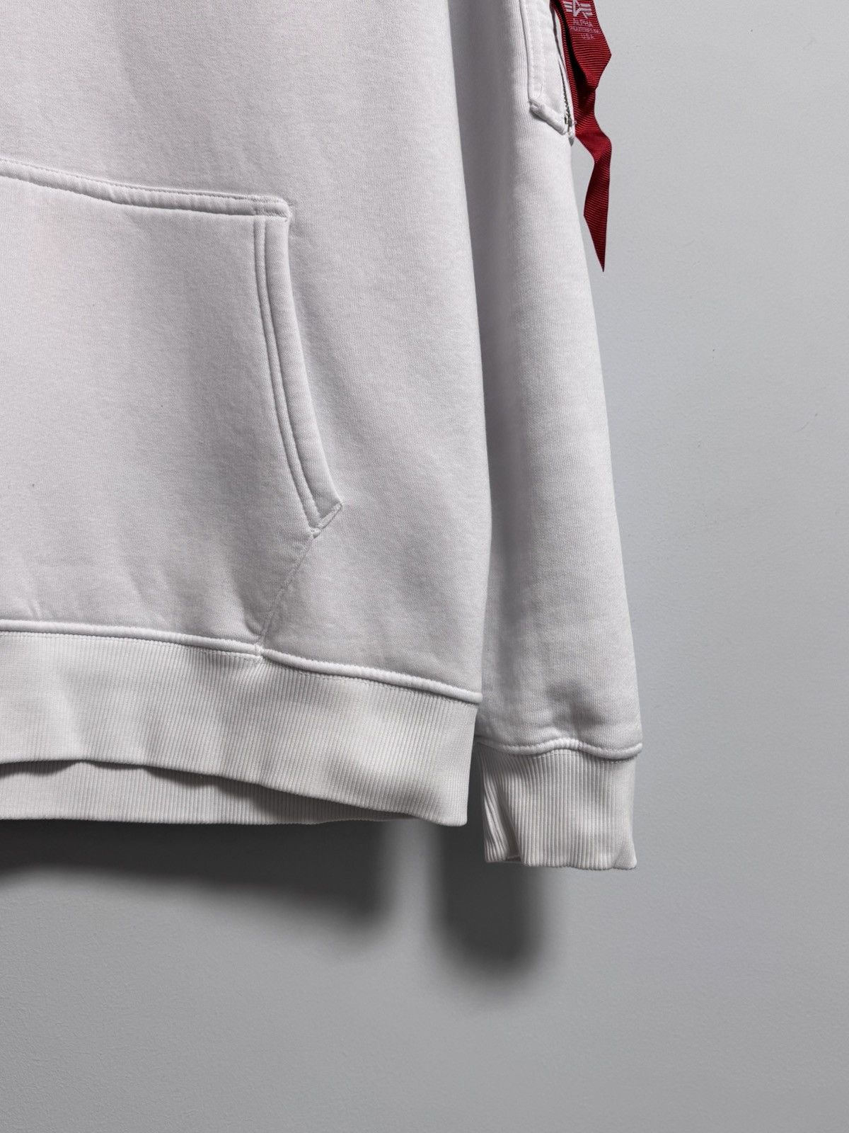 Alpha Industries × Vintage Alpha Industries Y2K style hoodie Size US L / EU 52-54 / 3 - 2 Thumbnail