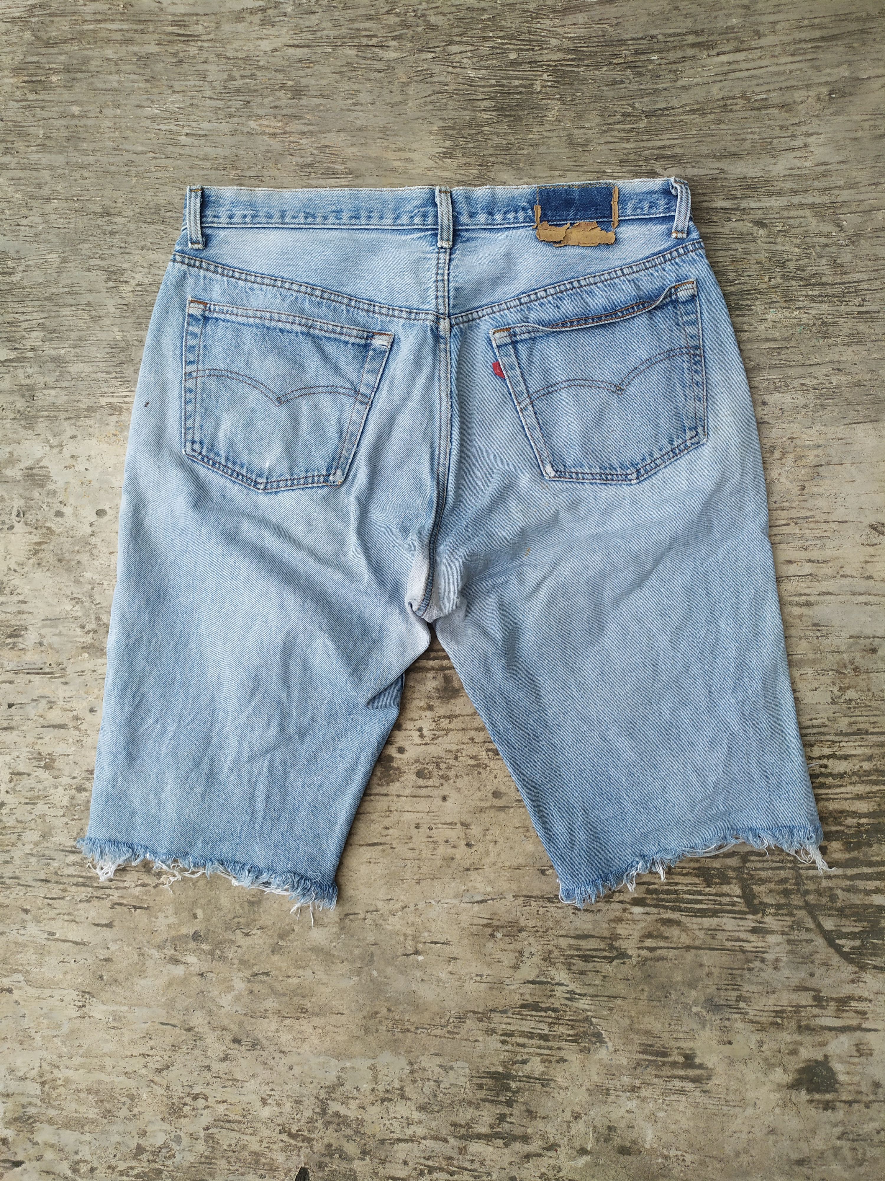 LVC × Levi's × Levi's Vintage Clothing Levi's 501 Vintage Denim Short Size US 36 / EU 52 - 8 Thumbnail