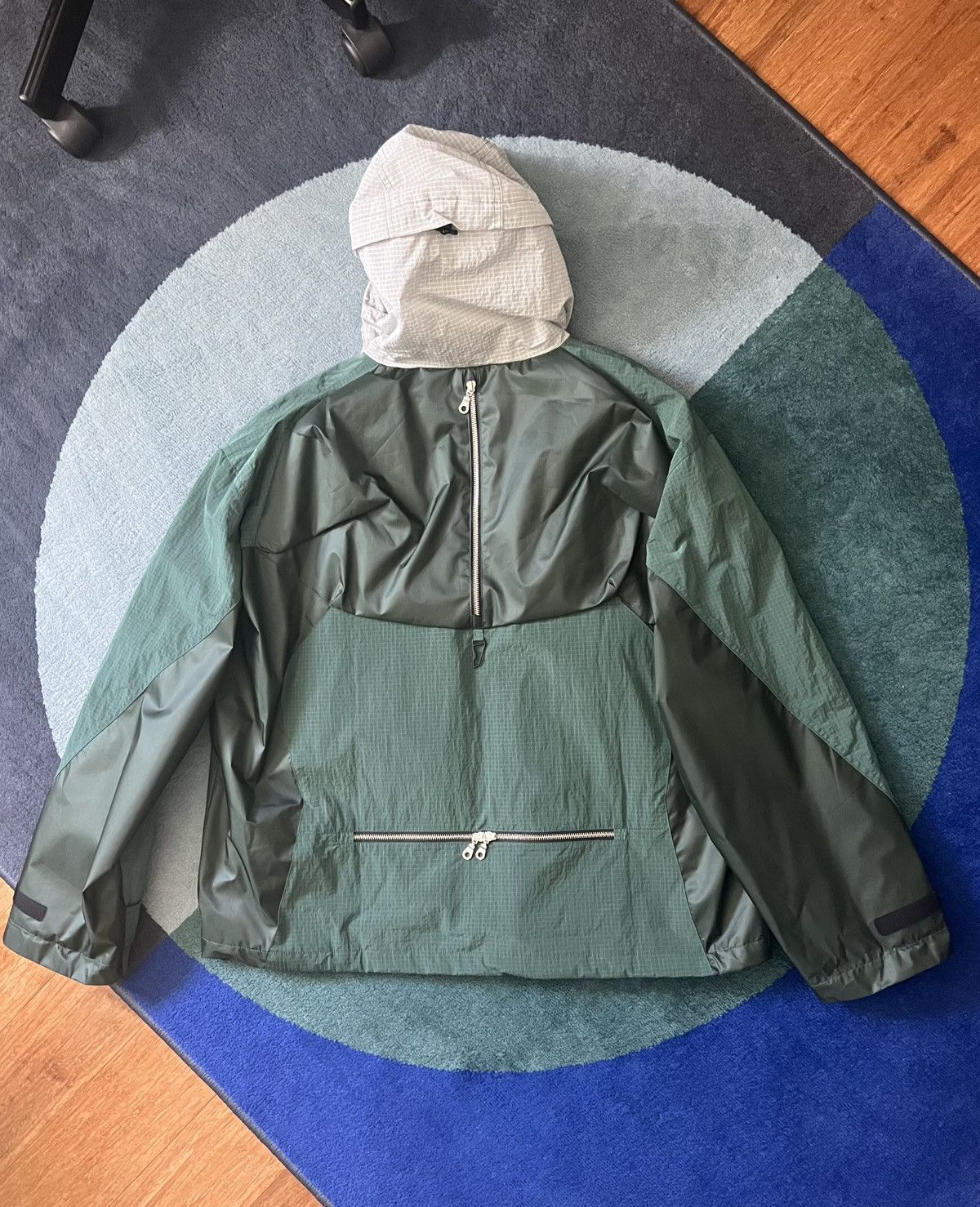 Other Undermycar Green 3D Windbreaker Jacket - Deadstock, Rare Size US L / EU 52-54 / 3 - 4 Thumbnail