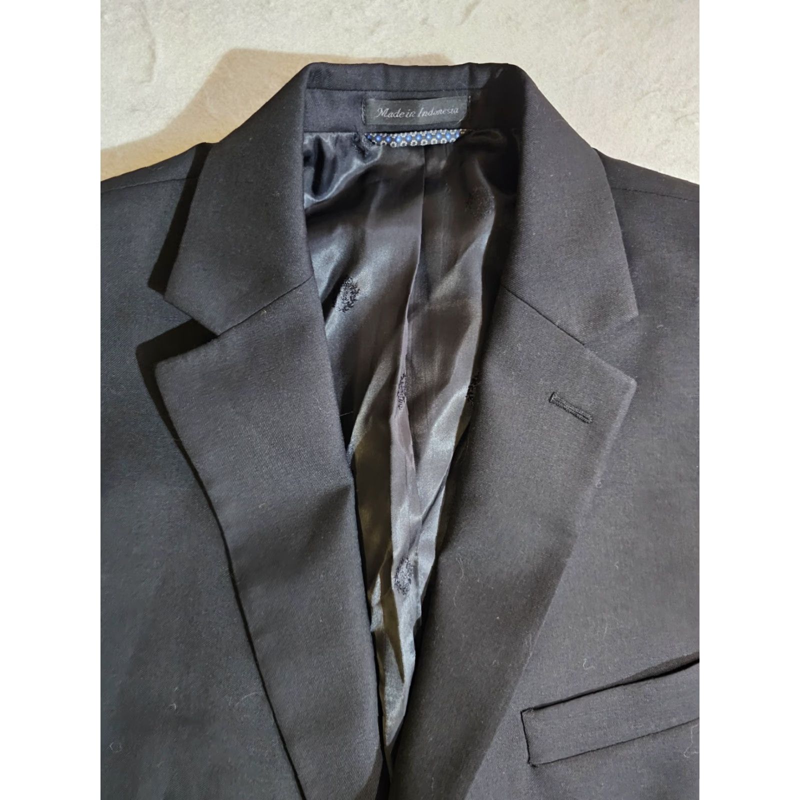 Ralph Lauren LAUREN Ralph Lauren Signature Blazer Wool Blend Suit Coat Mens Sz 44 Long Black Size 44R - 3 Thumbnail