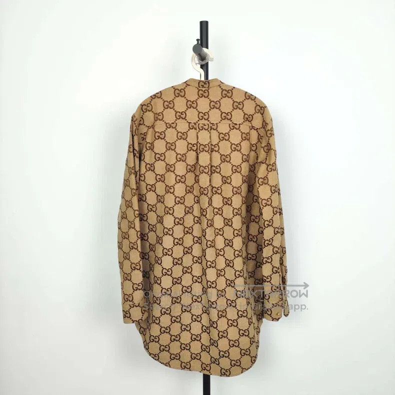 Gucci Gucci Canvas old-fashioned jacket Size S / US 4 / IT 40 - 2 Thumbnail