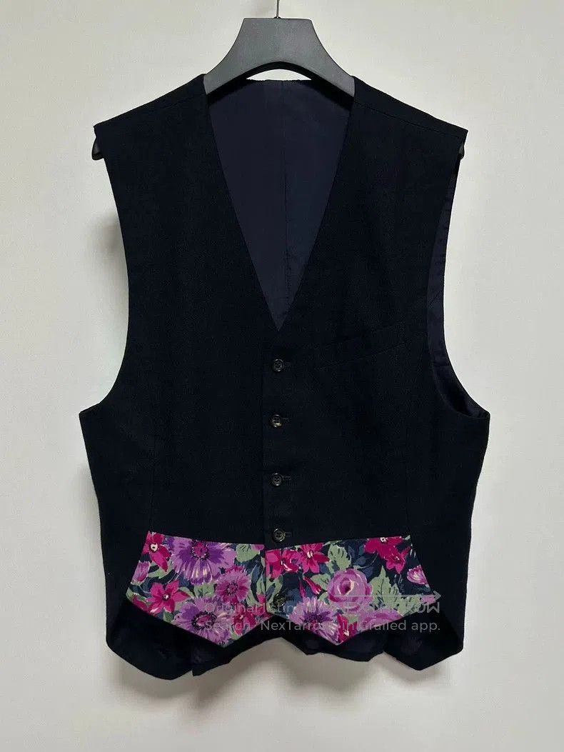 Comme des Garcons Comme des Garcons 88AW Floral Vest. Size US M / EU 48-50 / 2 - 1 Thumbnail